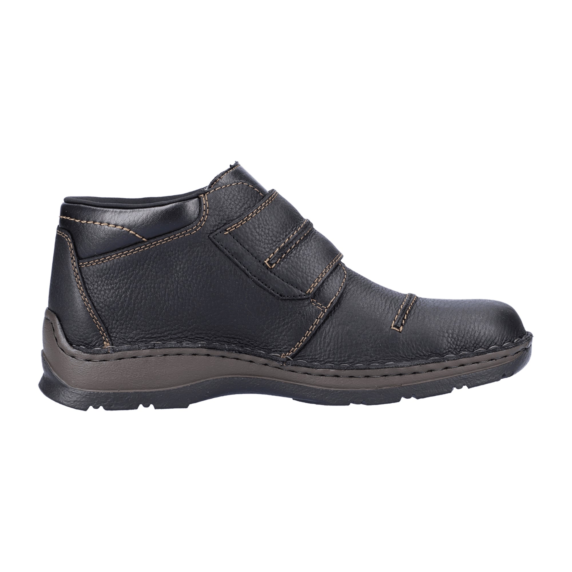 Rieker Black All-Weather Boots with Warm Lining and Functional Membrane for Winter