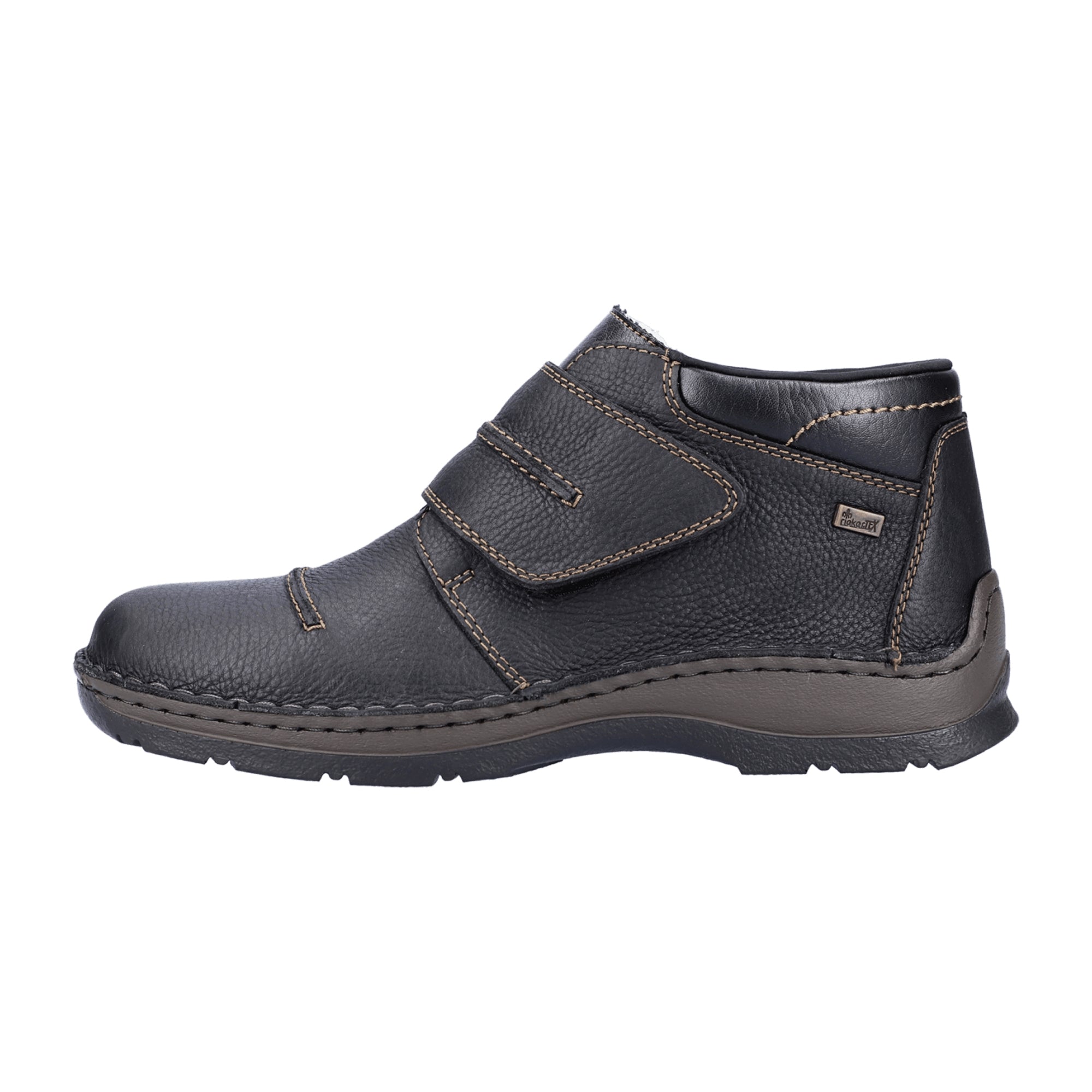 Rieker Black All-Weather Boots with Warm Lining and Functional Membrane for Winter