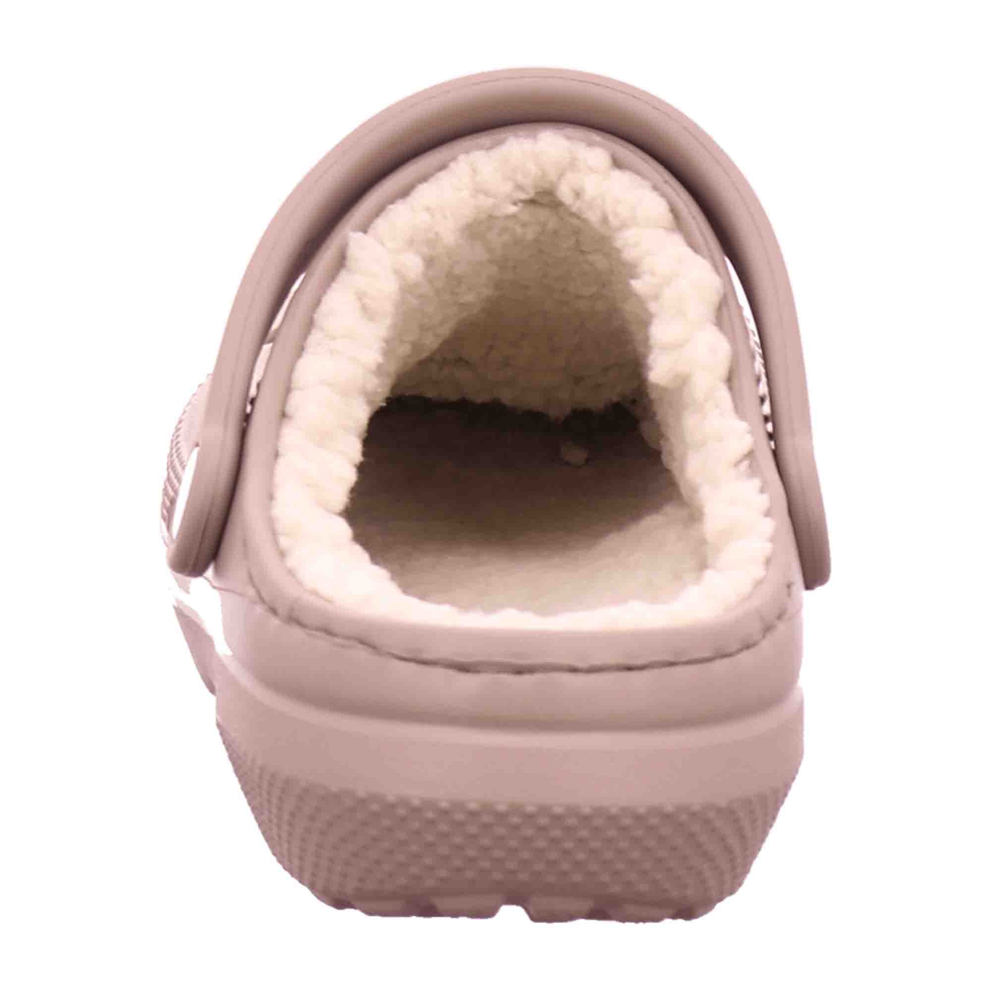 CROCS Classic Lined Women's Clog, Beige - Cozy & Stylish