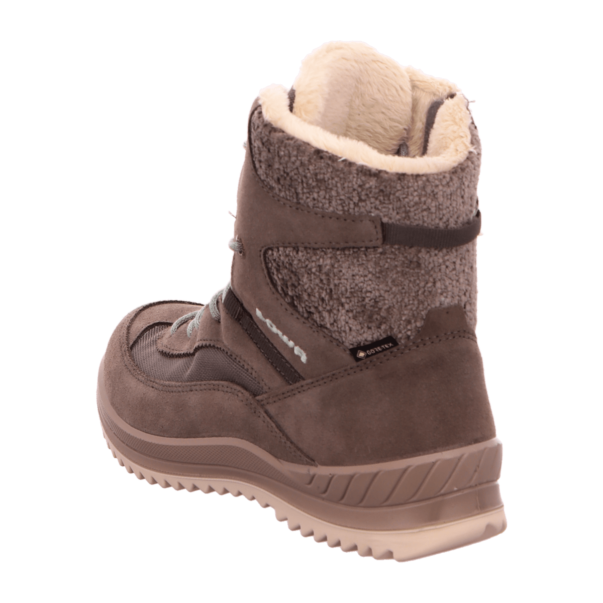 LOWA Trekking & Hiking Shoes Grey Beige Rubber Sole