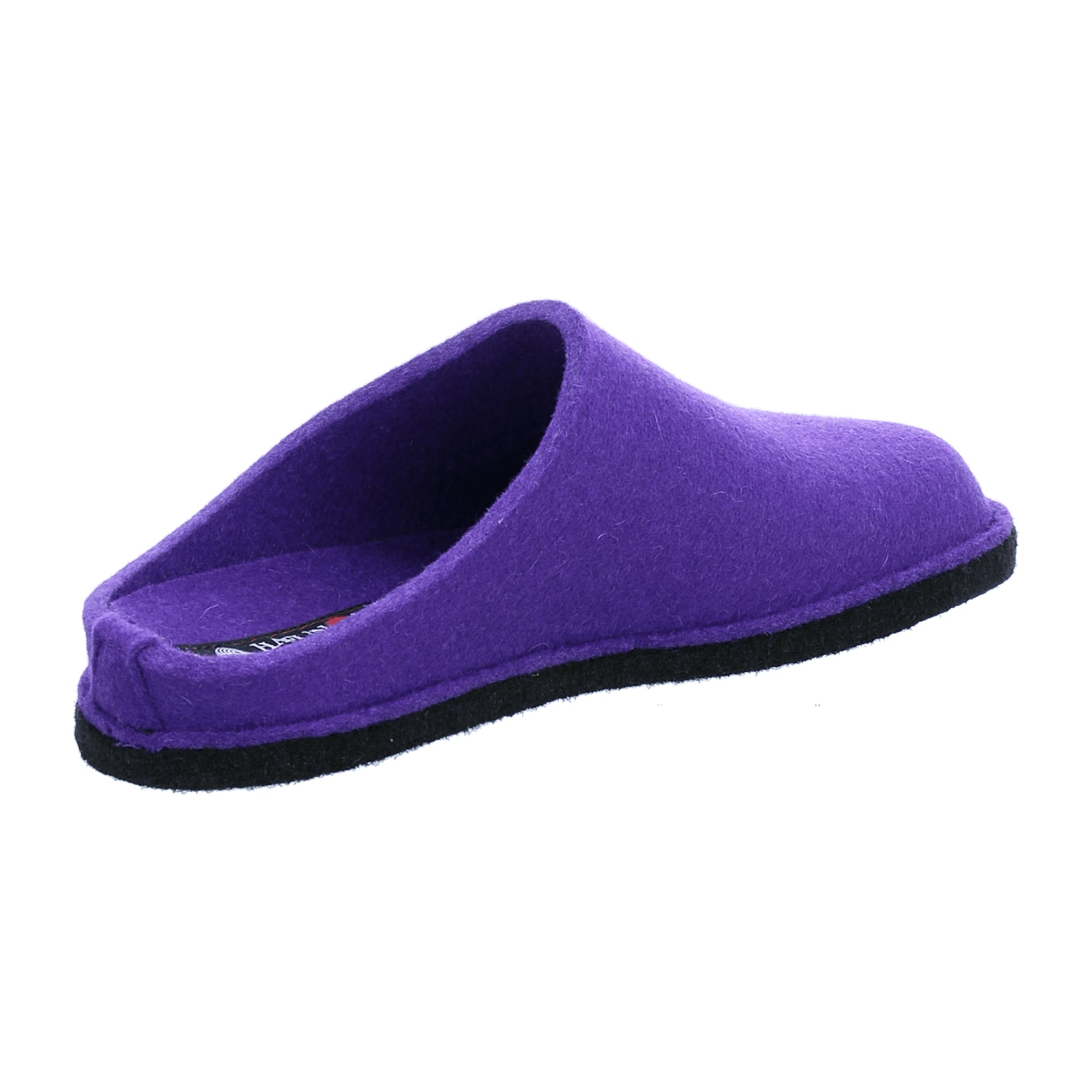 Haflinger Flair Soft Women's Slippers, Purple - Cozy & Stylish