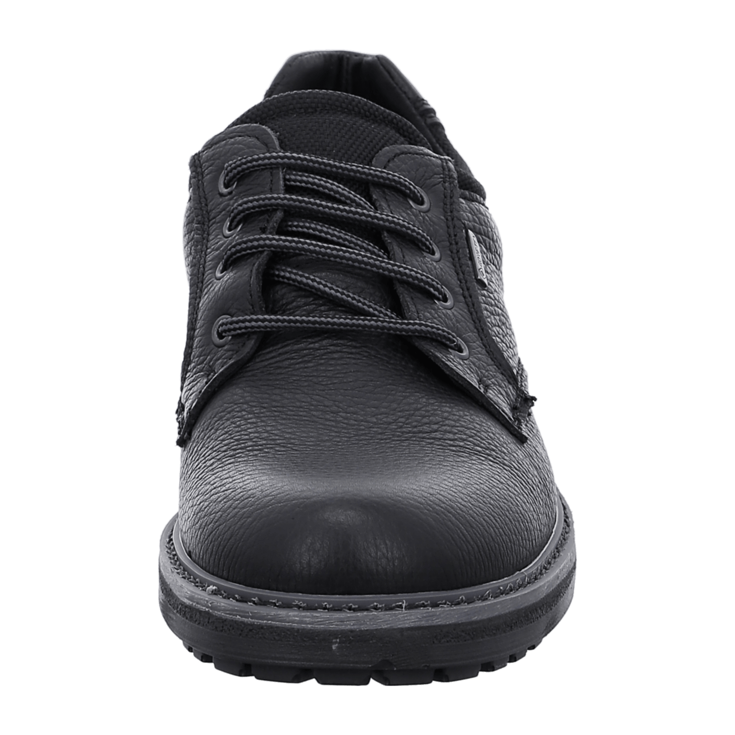 ARA FREDERIK Men's Derby Lace-Up Shoes in Smooth Leather, Black with Wool Lining and Polyurethane Sole