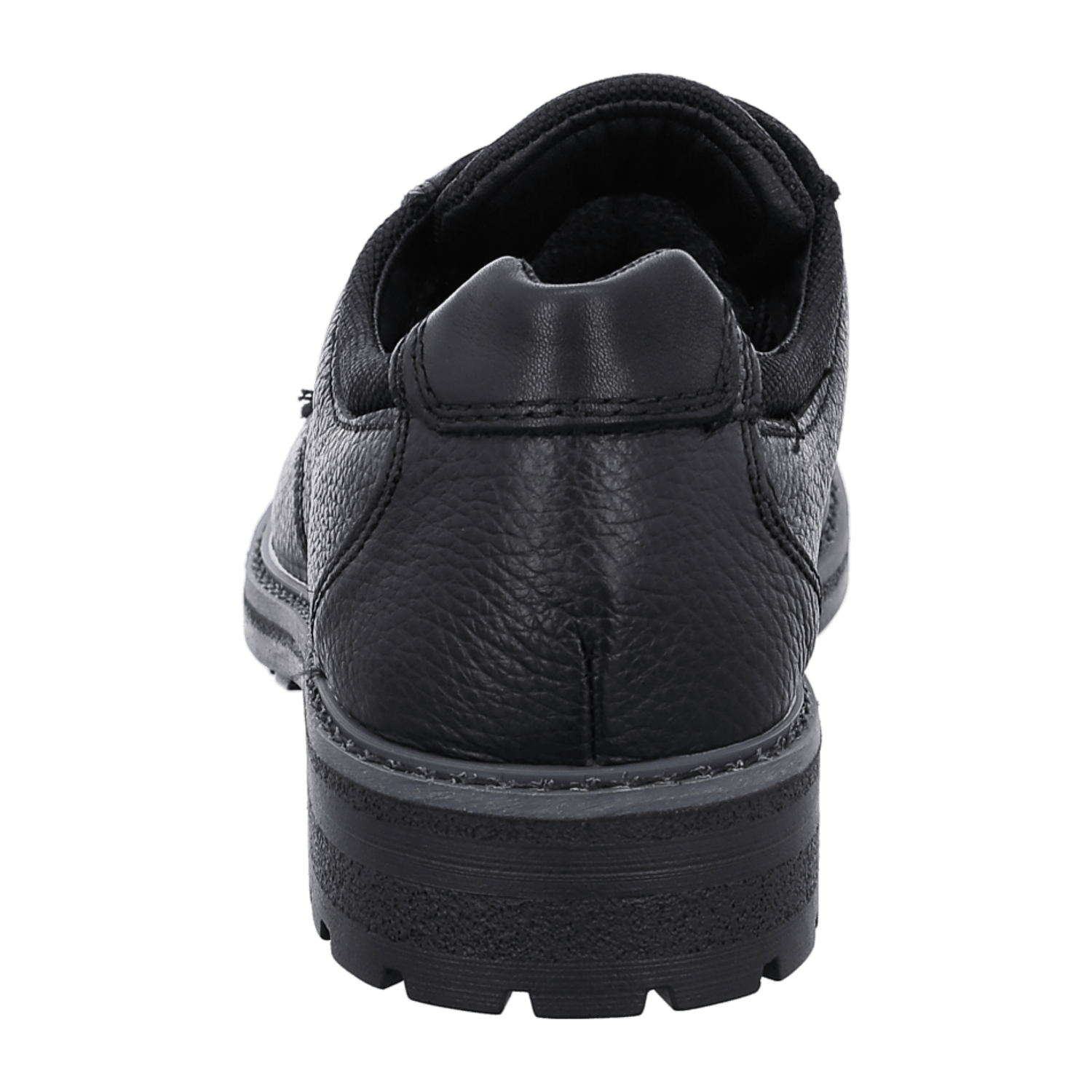 ARA FREDERIK Men's Derby Lace-Up Shoes in Smooth Leather, Black with Wool Lining and Polyurethane Sole