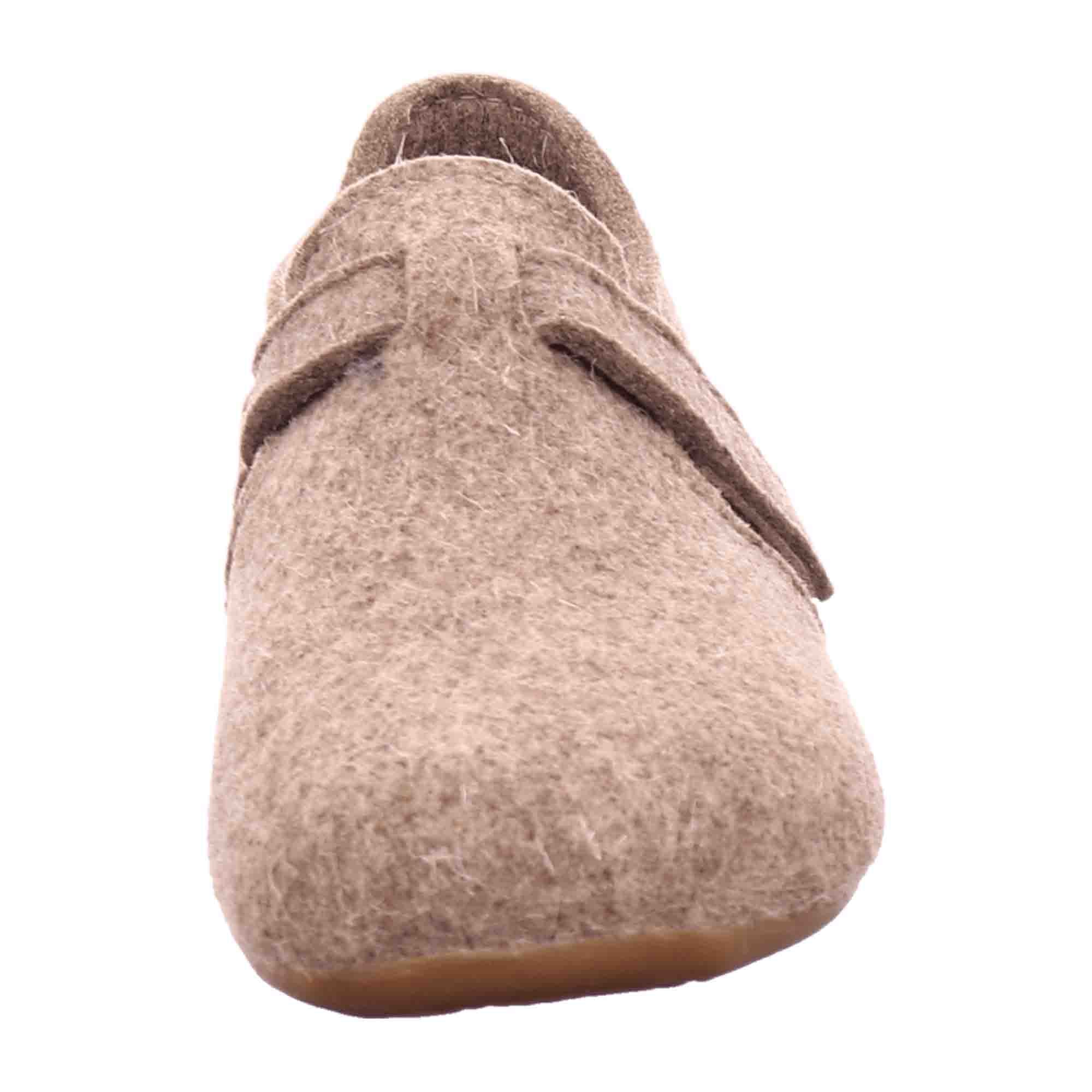 Haflinger Everest Focus Women's Slippers, Beige - Comfortable & Durable