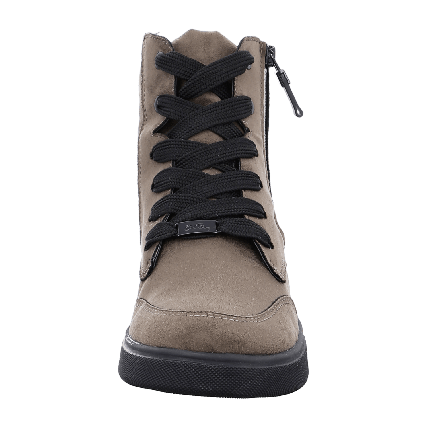 ARA ROM Women's Textile Sneakers with Lace-Up Closure in Brown featuring a Round Toe and Synthetic Lining