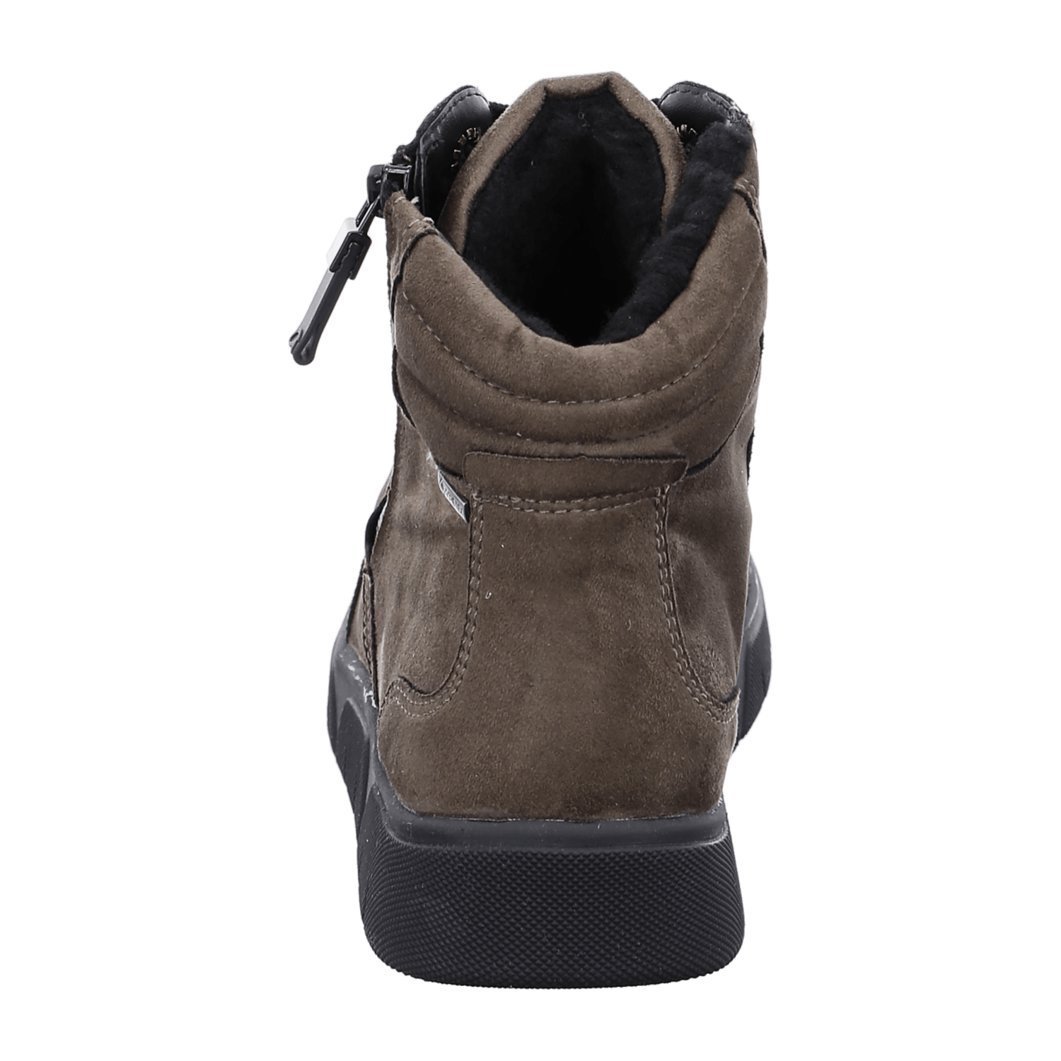 ARA ROM Women's Textile Sneakers with Lace-Up Closure in Brown featuring a Round Toe and Synthetic Lining