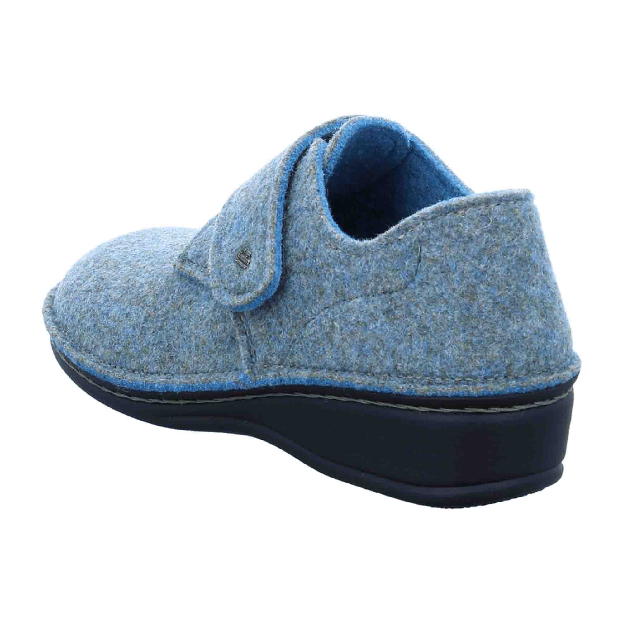 Finn Comfort Adelboden C Women's Comfort Slippers, Blue