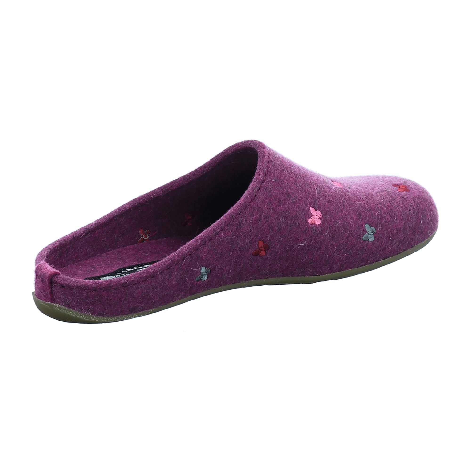 Haflinger Women's Slippers in Purple - Cozy & Stylish Footwear