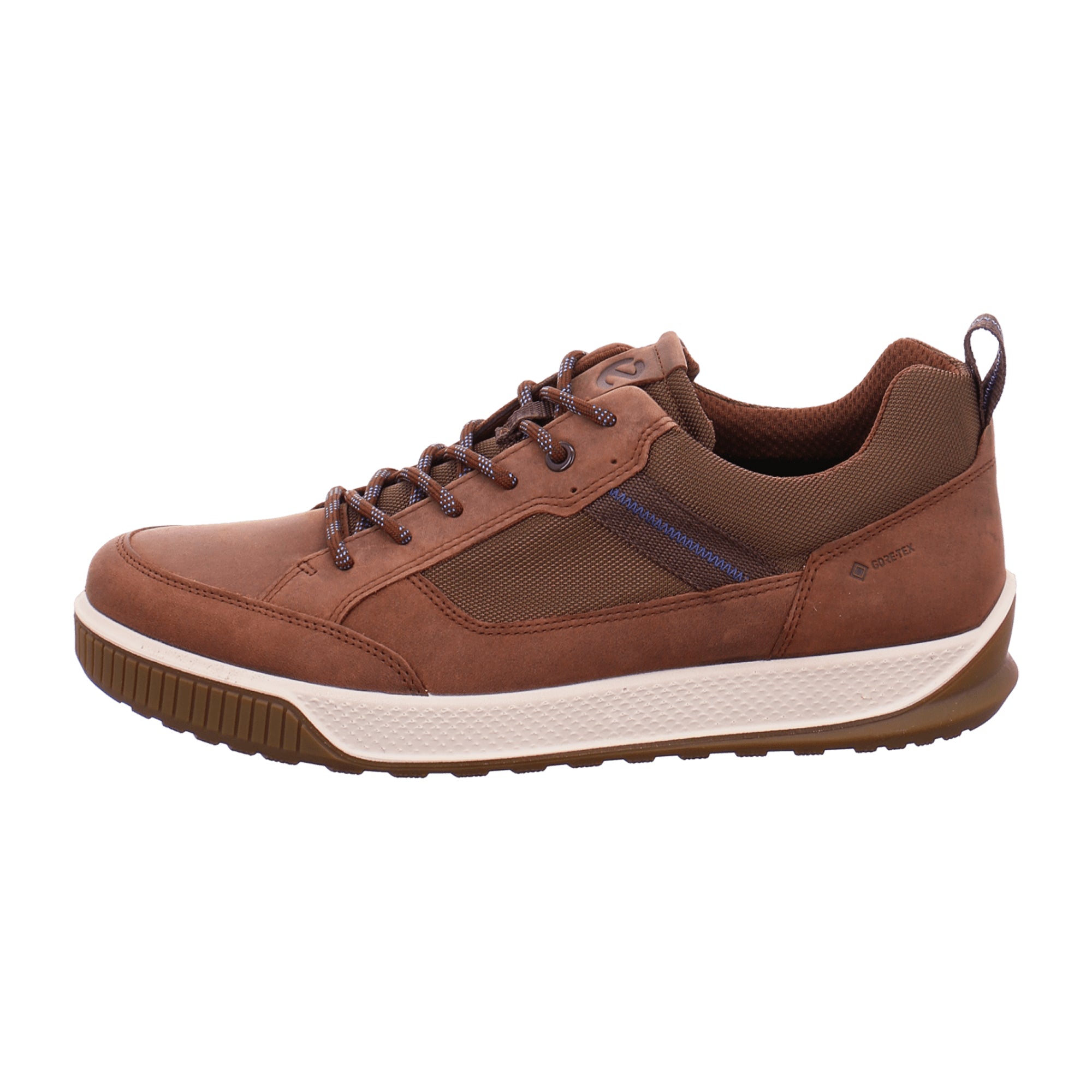 Ecco BYWAY TRED Men's Casual Brown Leather Shoes - Durable & Stylish