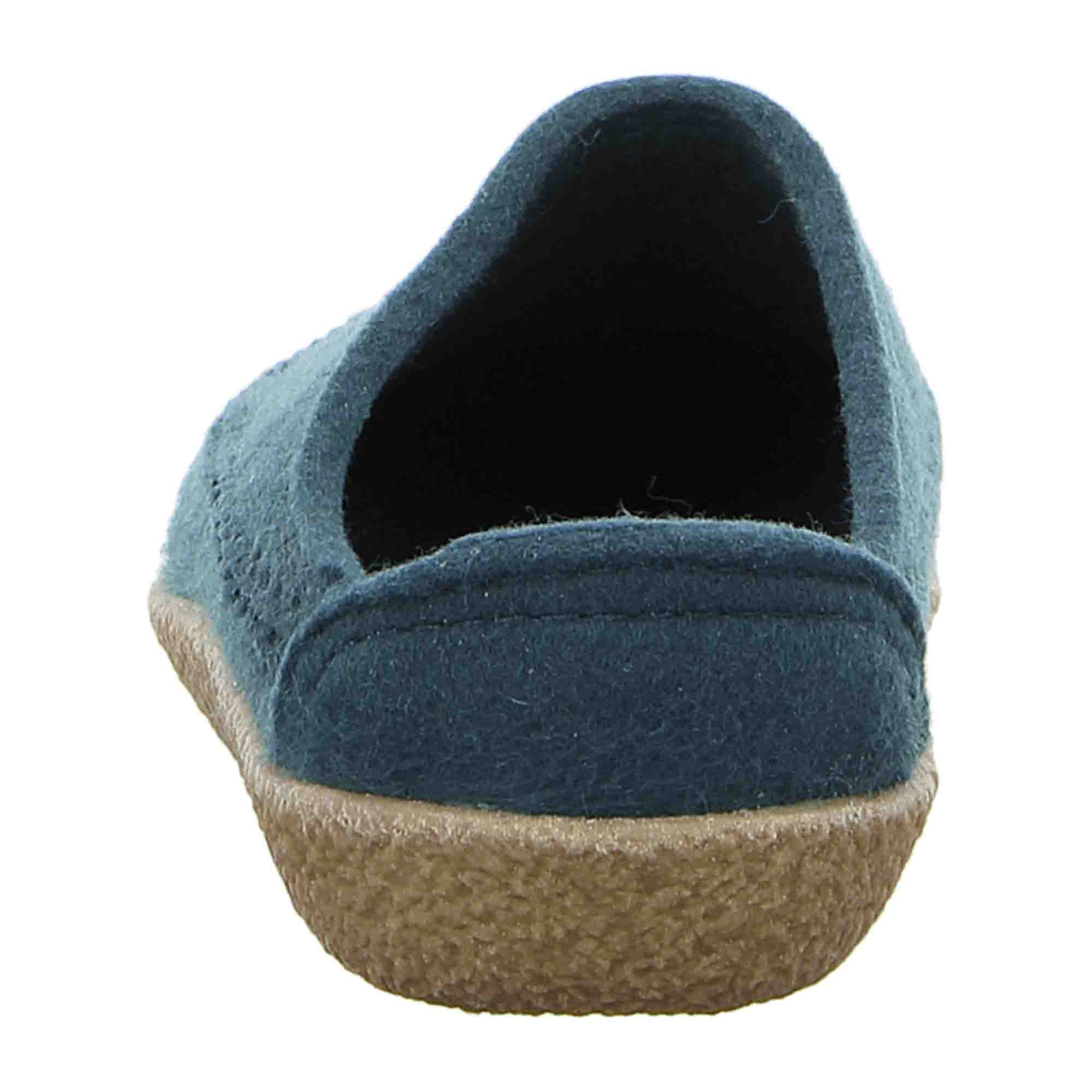 Haflinger Women's Slippers, Stylish Green Comfort Footwear