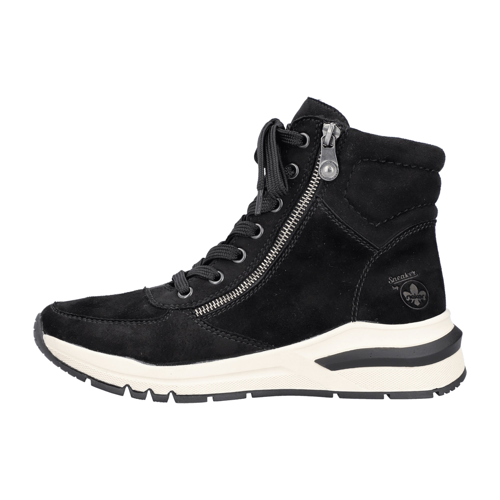 Rieker M6630 Black Women's Shoes for Fall Winter