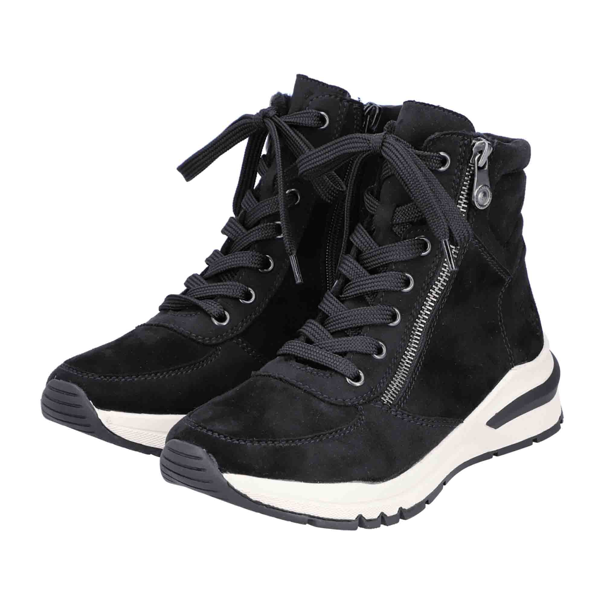 Rieker M6630 Black Women's Shoes for Fall Winter