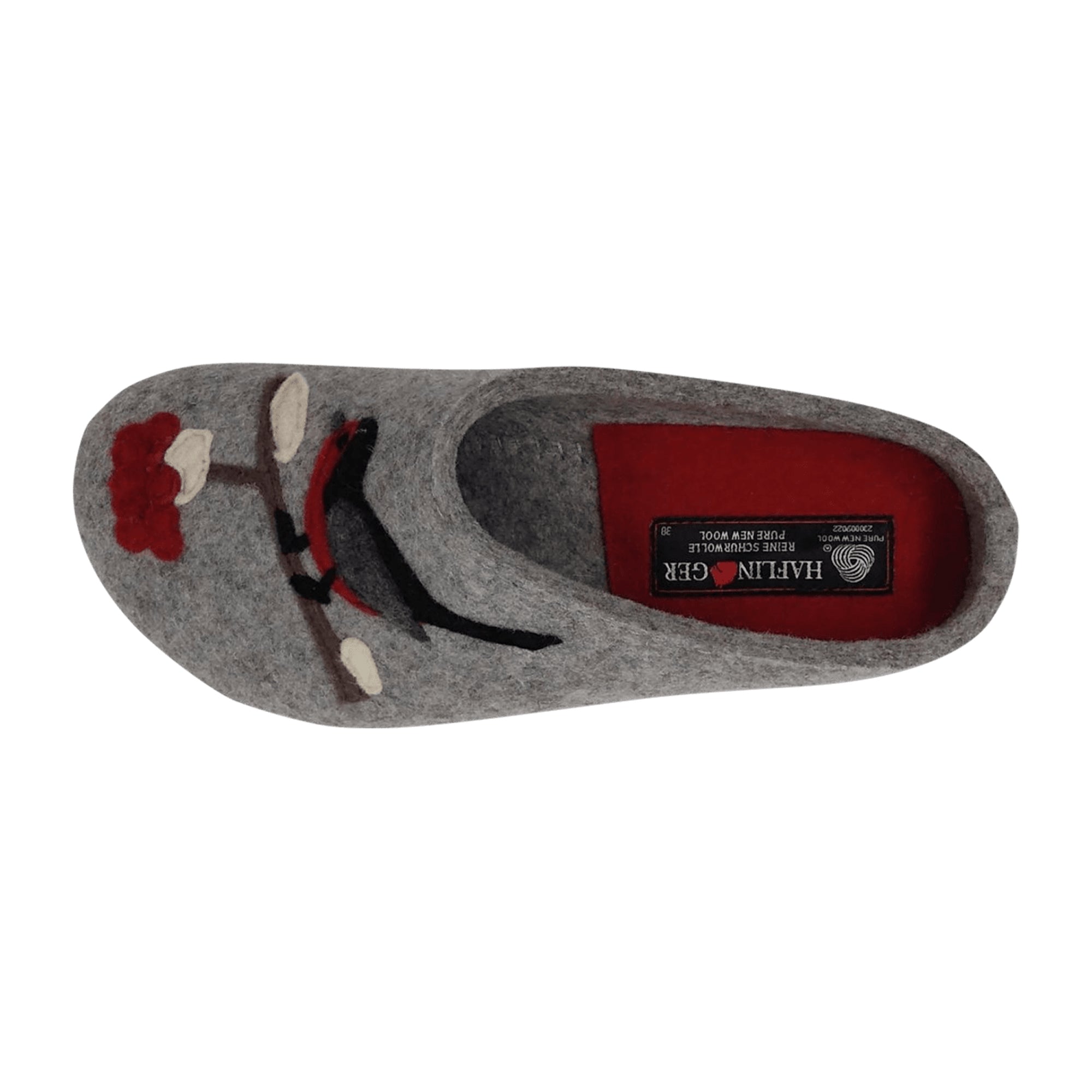 Haflinger 731089 Women's Grey Comfort Slippers - Stylish & Durable