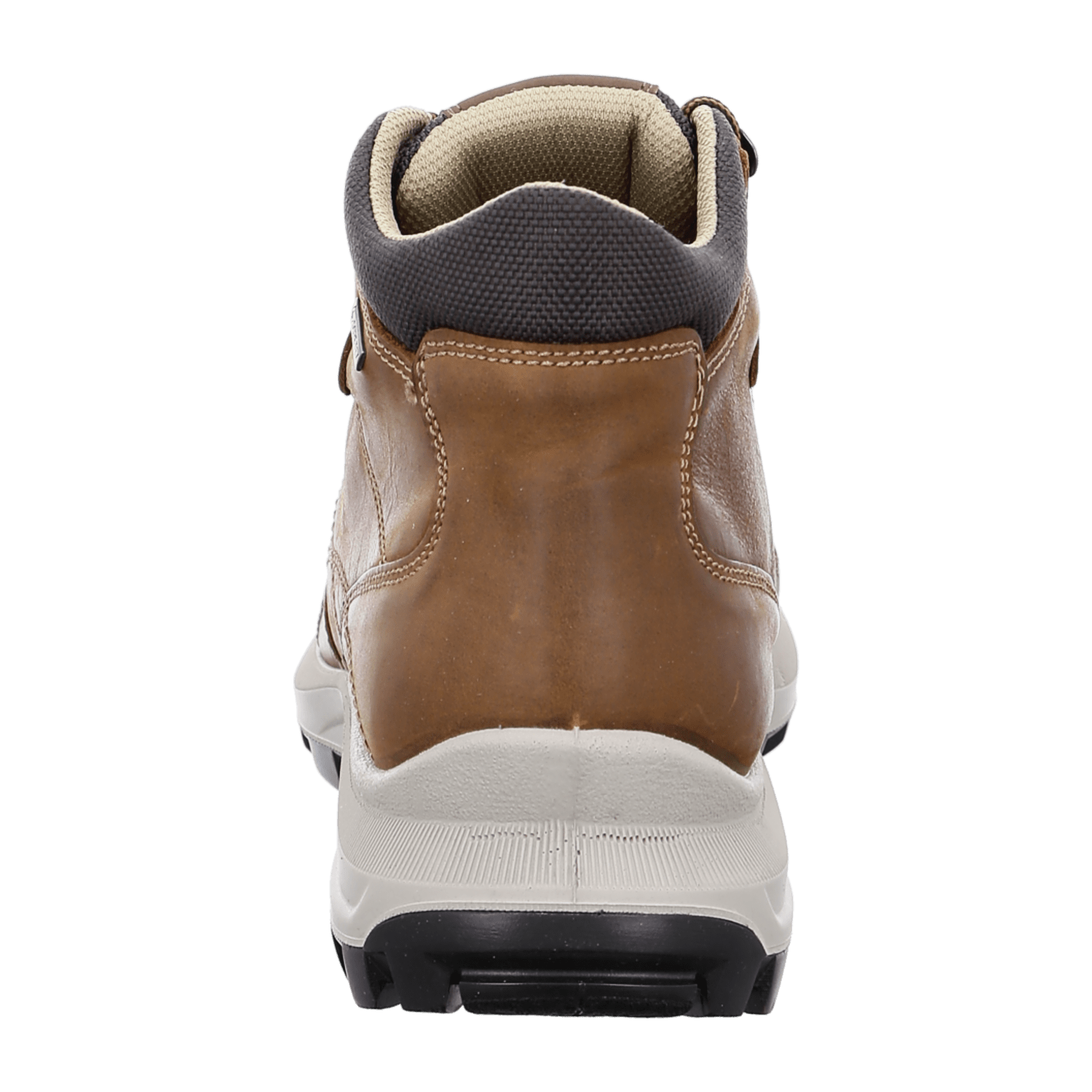 ARA MAURO Men's Brown Leather Derby Boots Lace-Up Ankle Boots