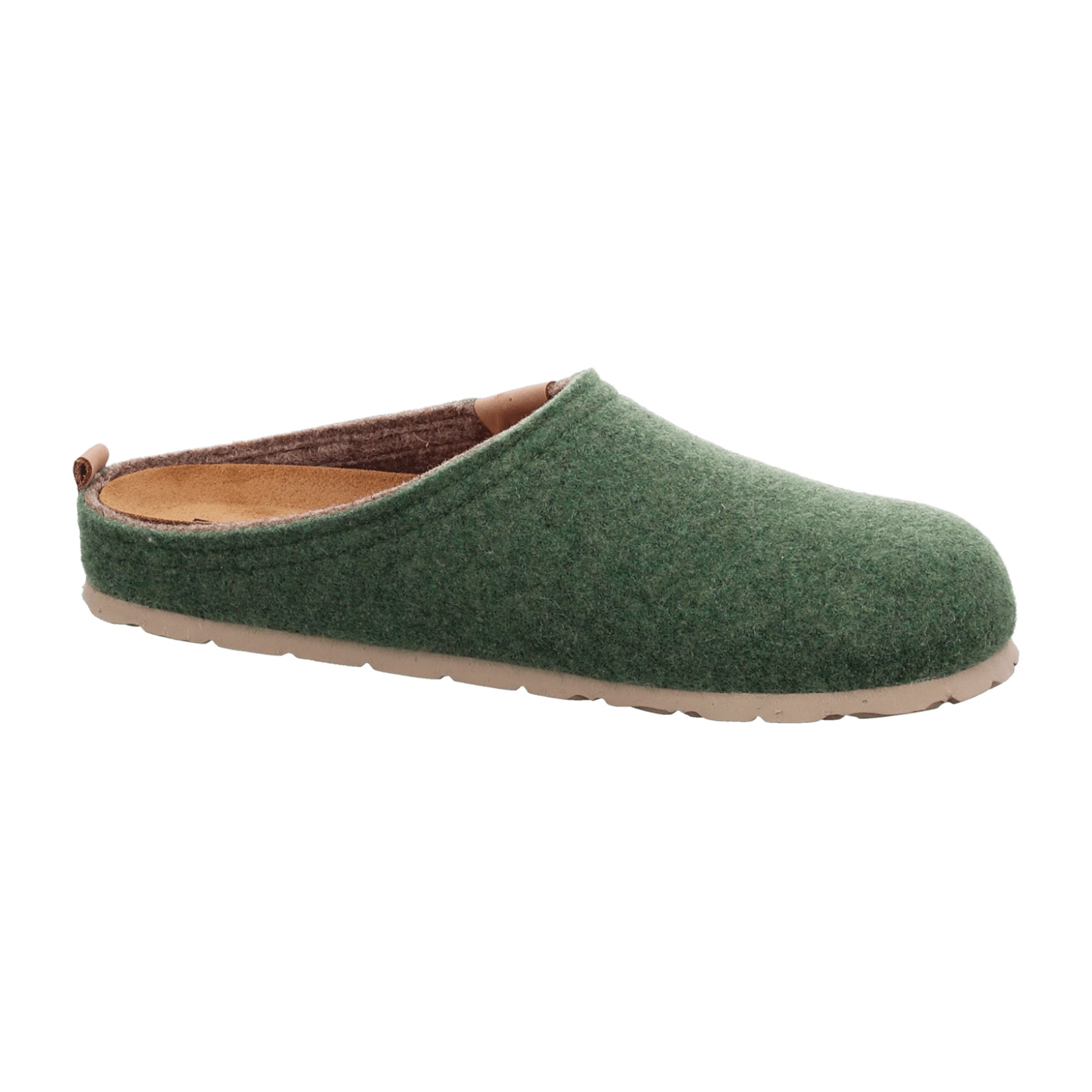 Rohde Green Women's House Slippers for Fall Winter with Rubber Sole