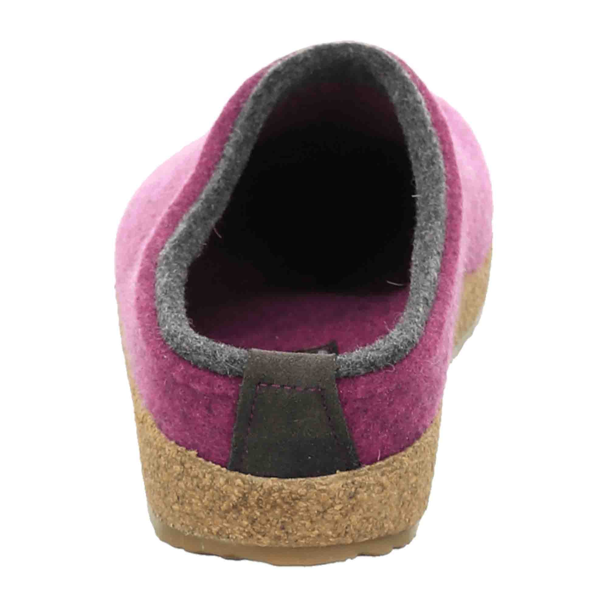 Haflinger Grizzly Kids Pink Slippers for Women - Durable and Stylish