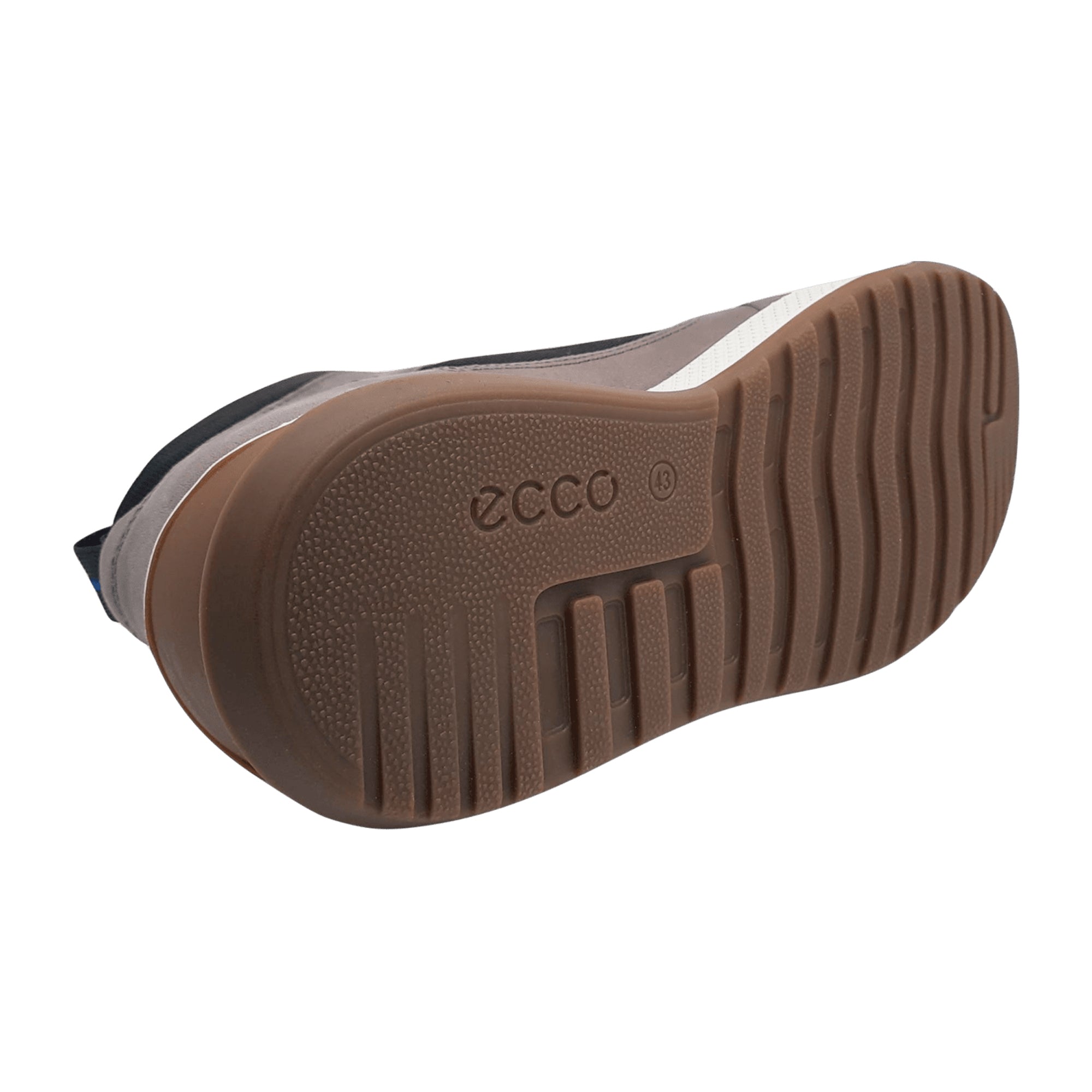 Ecco Byway Tred Men's Brown Leather Sneakers - Durable & Stylish