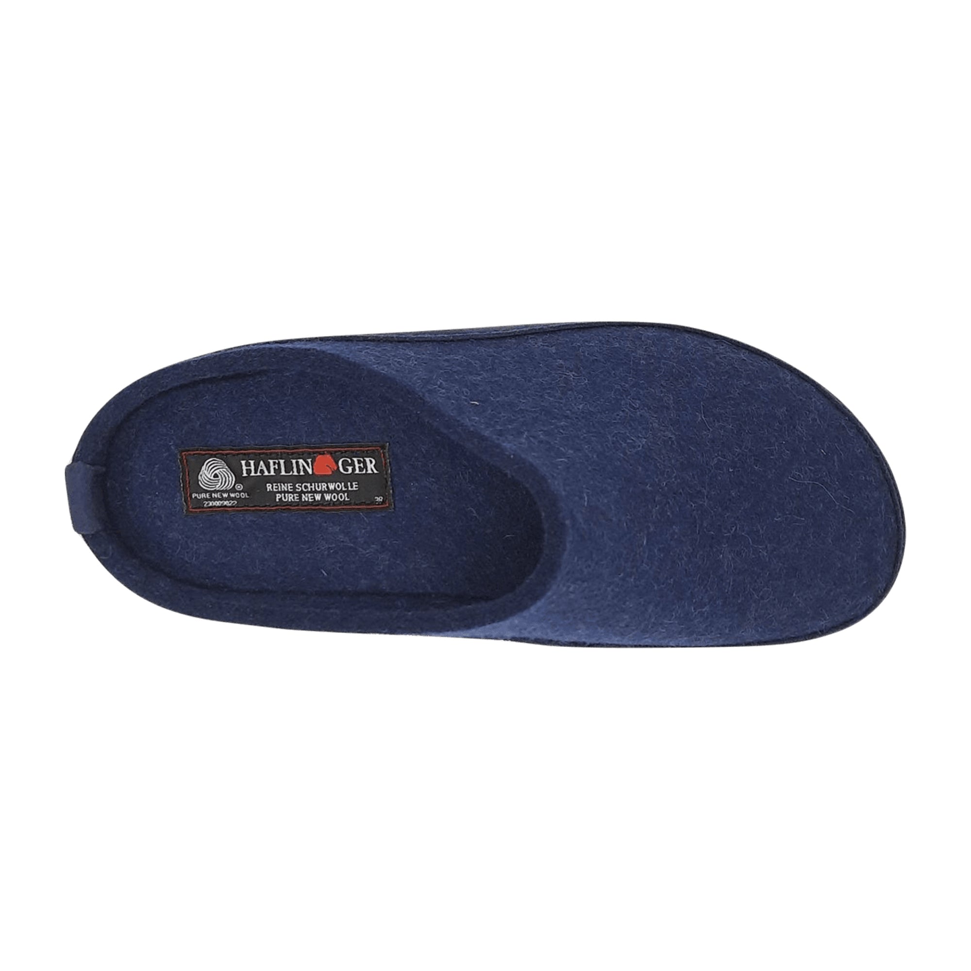 Haflinger Blizzard Skane Women's Blue Wool Slippers | Cozy & Stylish