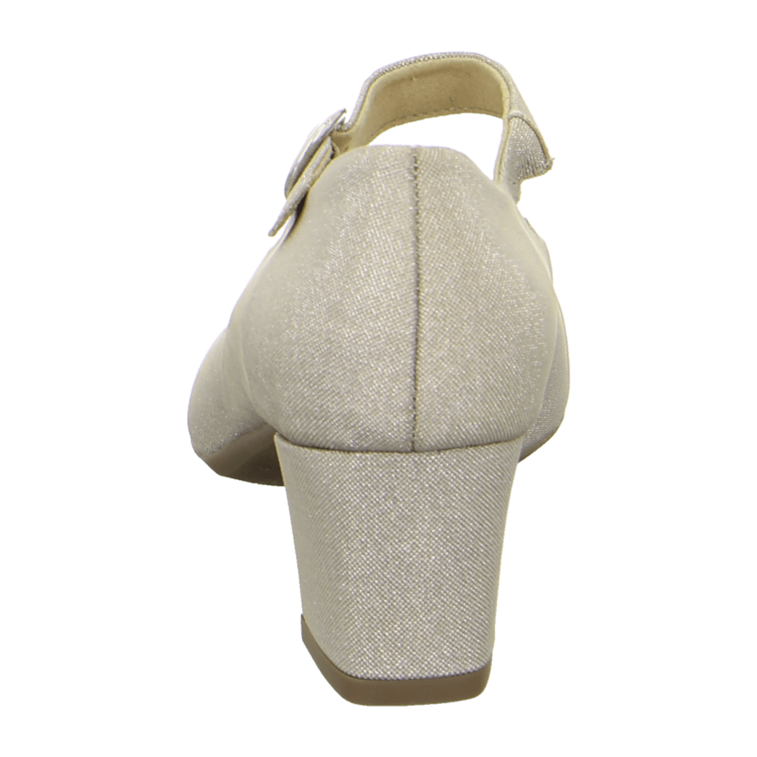 ARA LONDON Women's Beige Leather Pull-On Pumps with Leather Lining