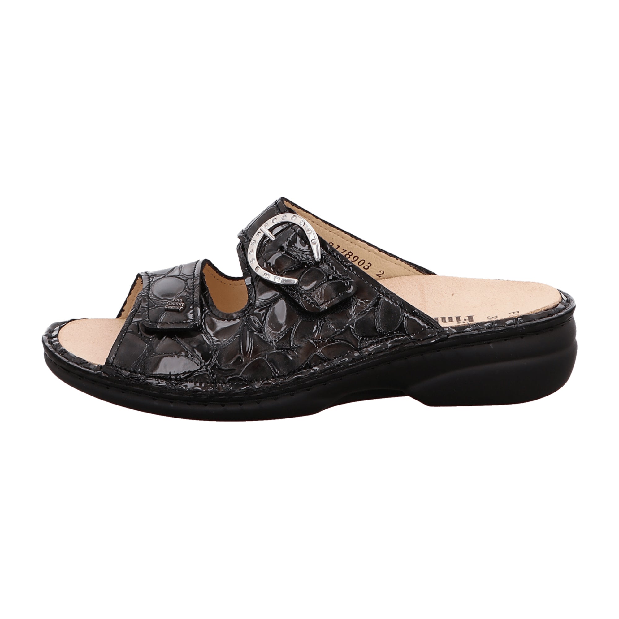 Finn Comfort Mumbai Women's Comfort Sandals - Durable and Stylish Black