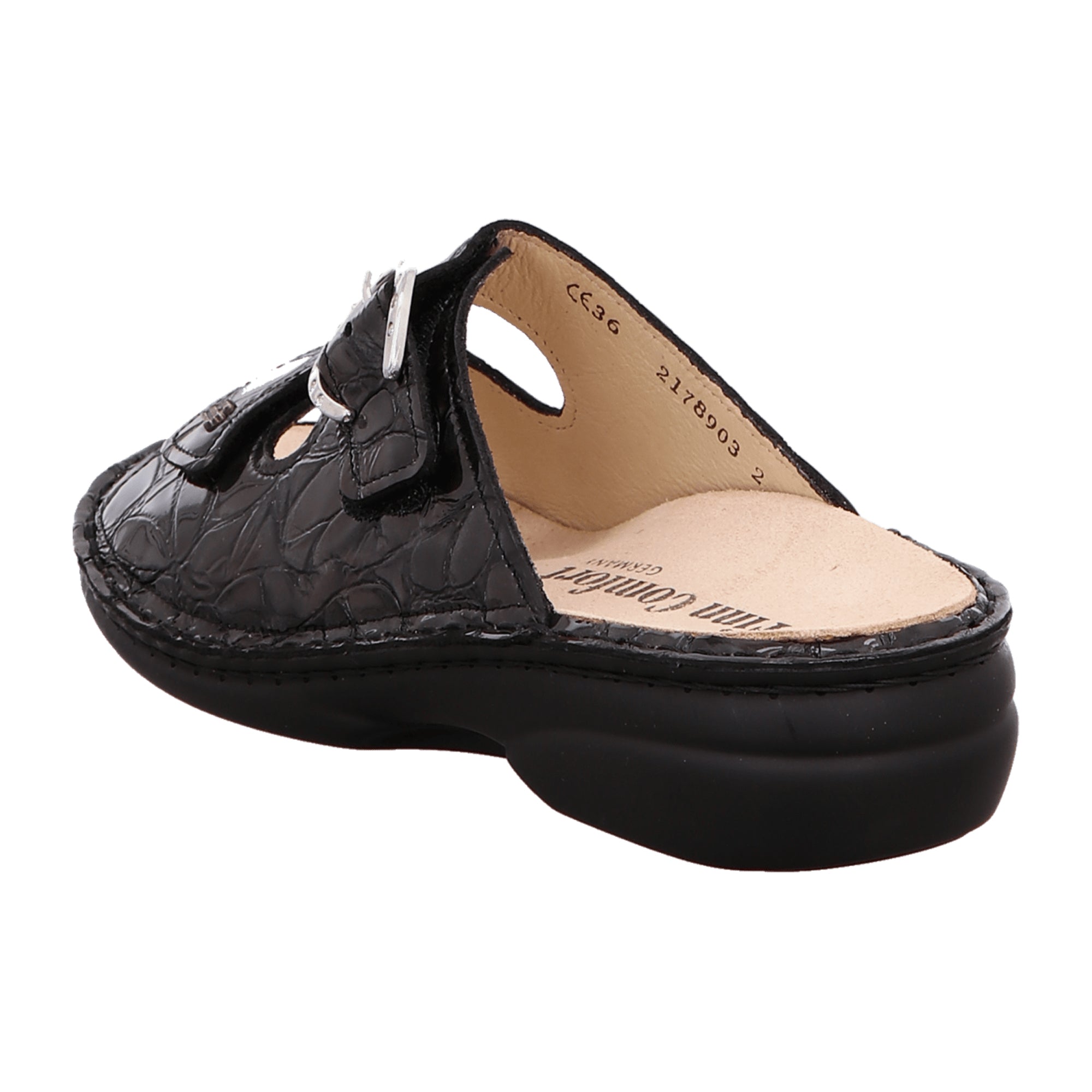 Finn Comfort Mumbai Women's Comfort Sandals - Durable and Stylish Black