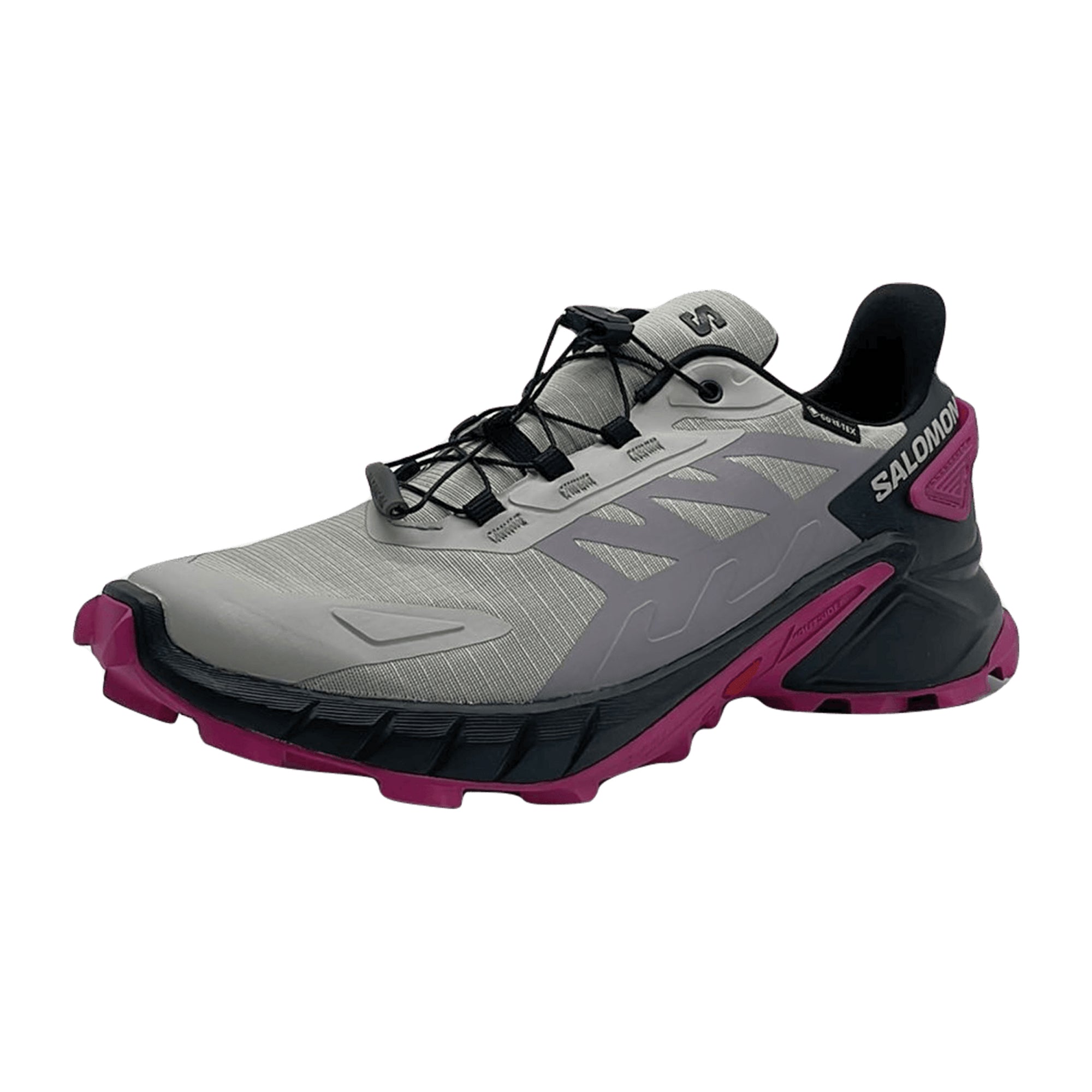 Salomon Supercross 4 GTX for women, gray, shoes