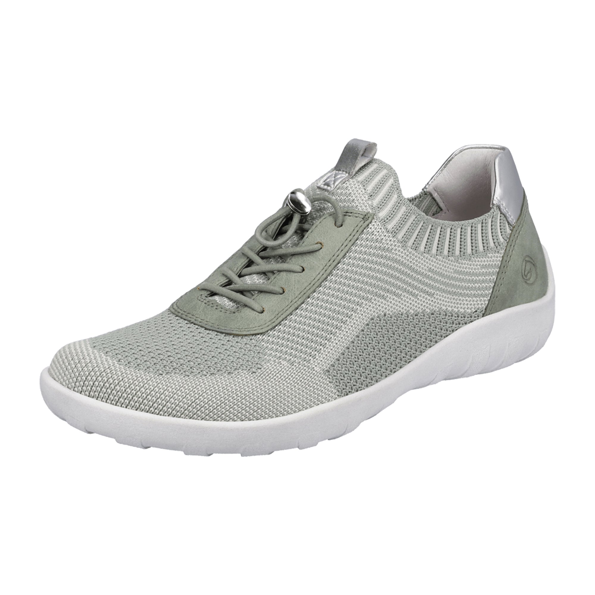 Remonte Comfortable Women's Green Slip-On Shoes with Soft Footbed Technology