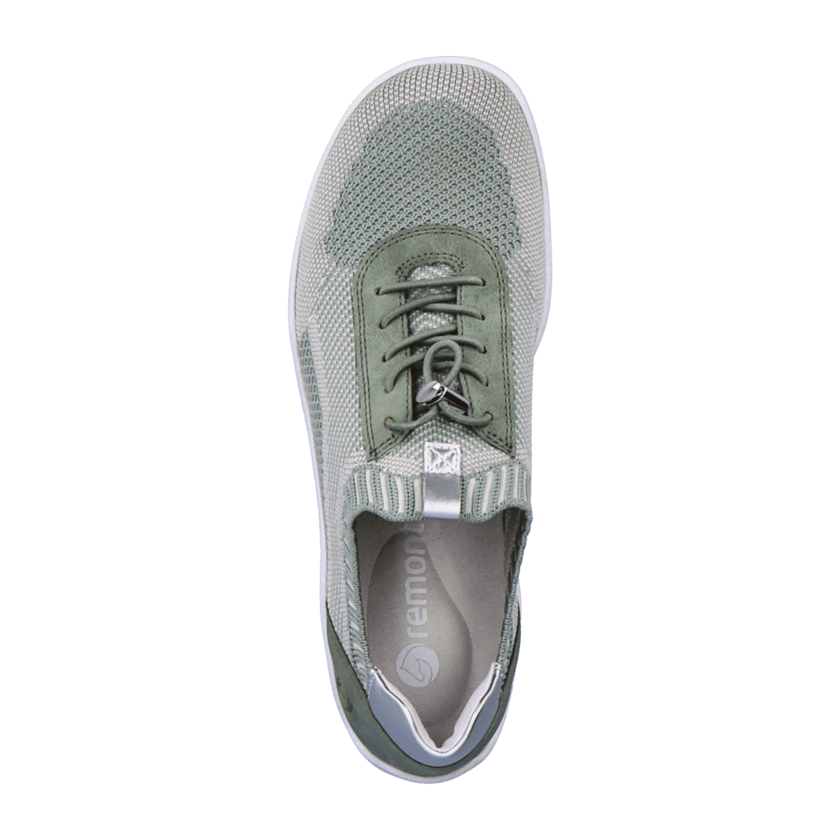 Remonte Women's Sneaker R3518-52 Green Mint Vanilla