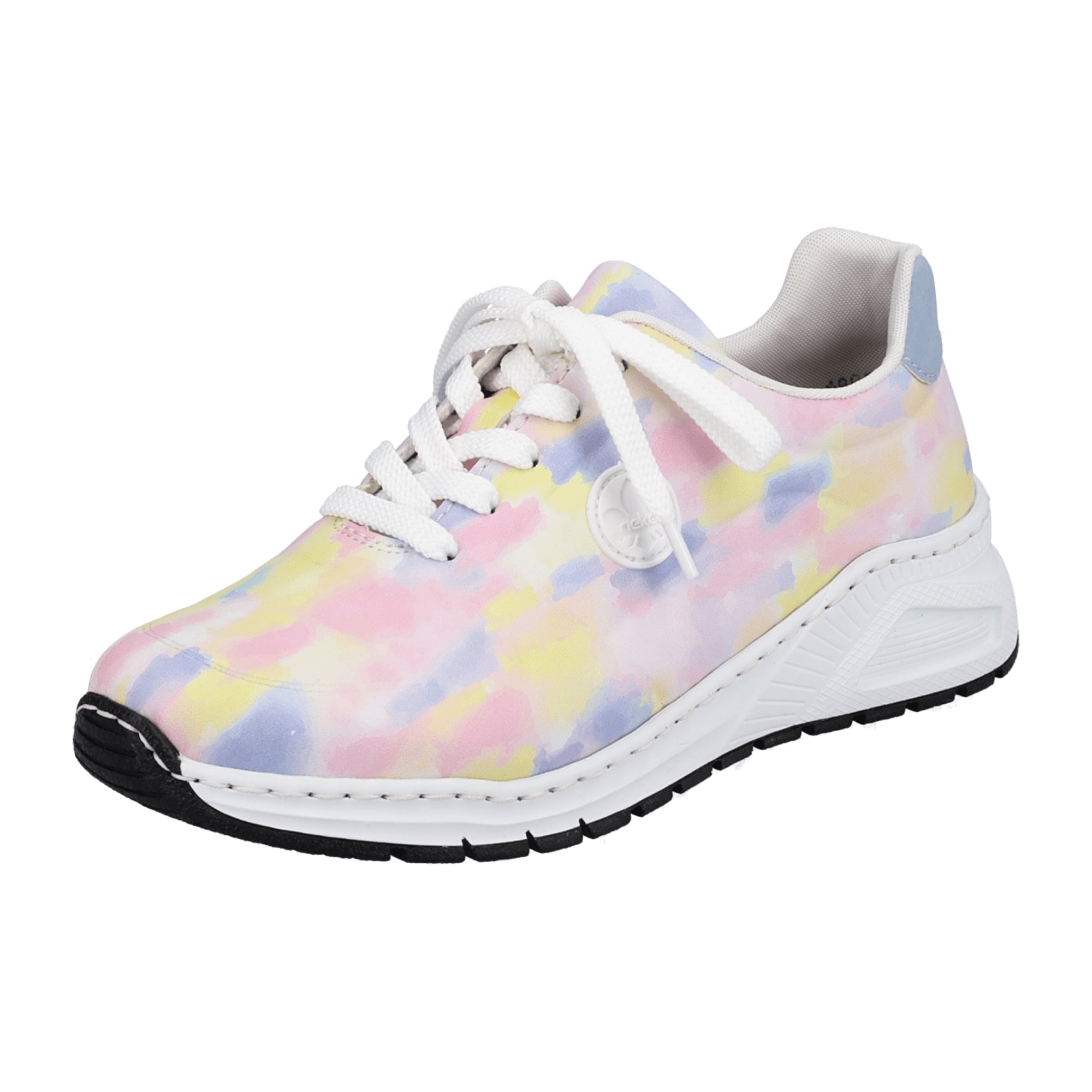 Rieker Women's Colorful Sneakers with Removable Insole and Comfortable Fit