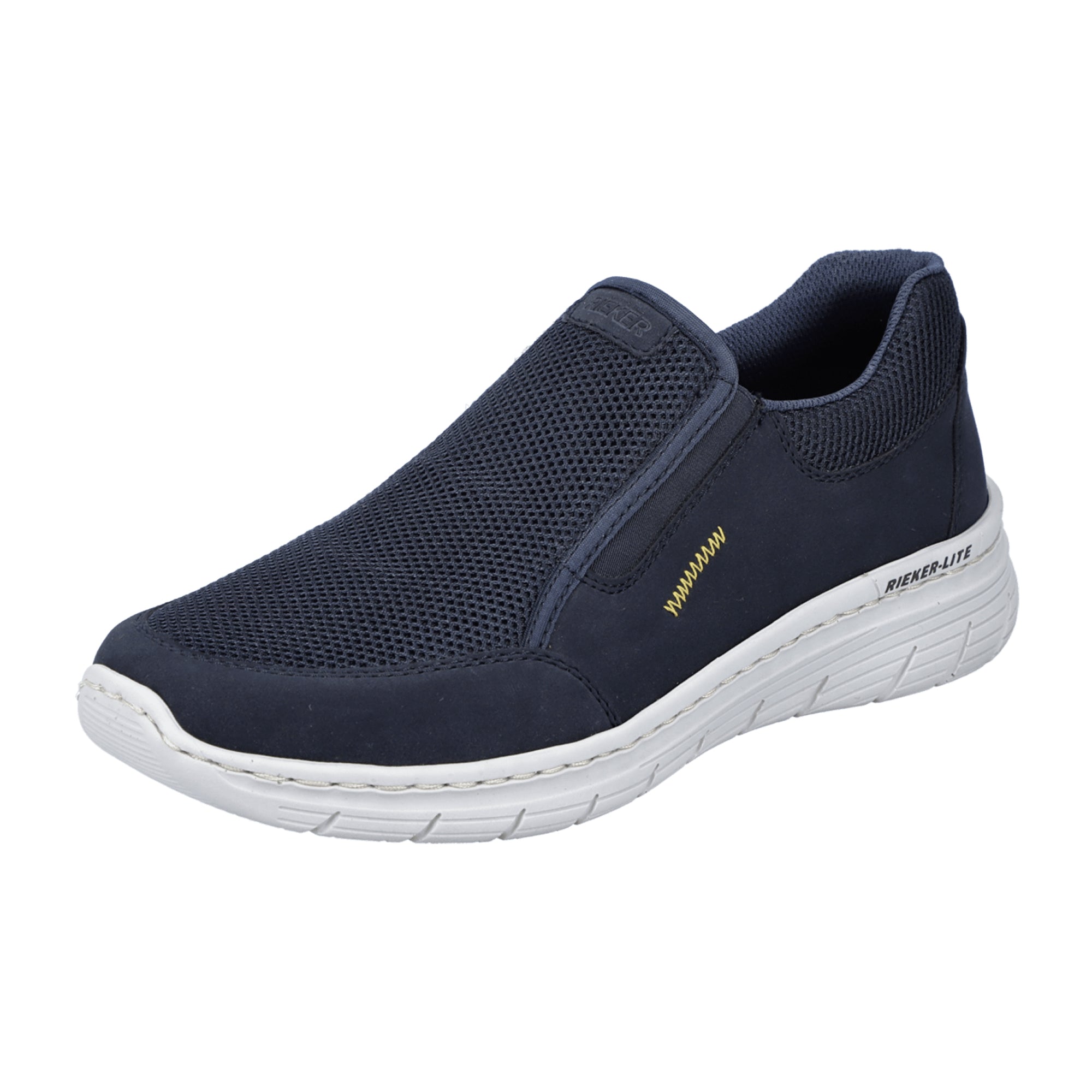 Rieker Men's Blue Slip-On Loafers Comfortable Lightweight Casual Shoes