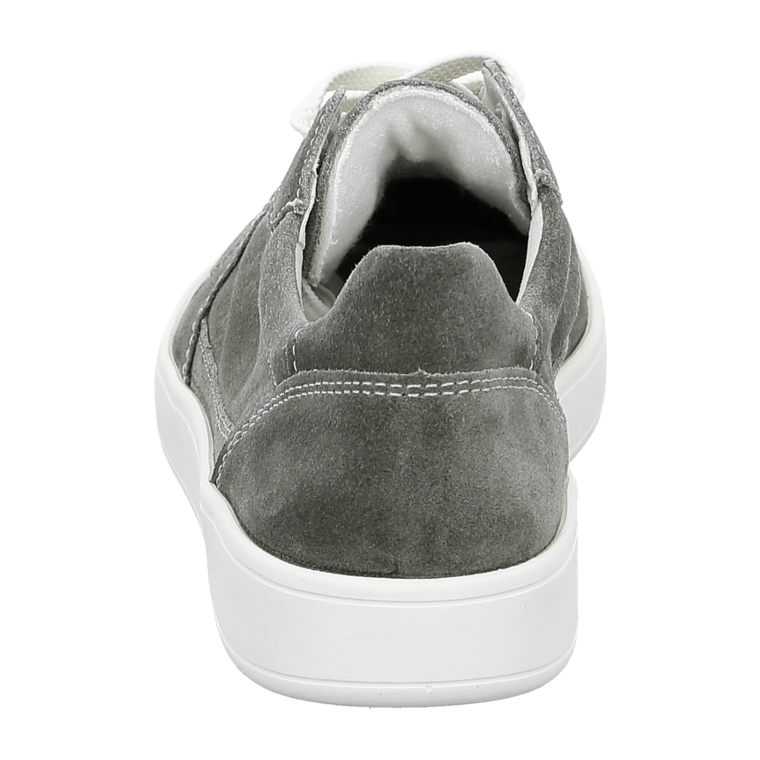 ARA Traveller Sneakers for Women in Green Velour Leather with Lace-Up Closure and Round Toe