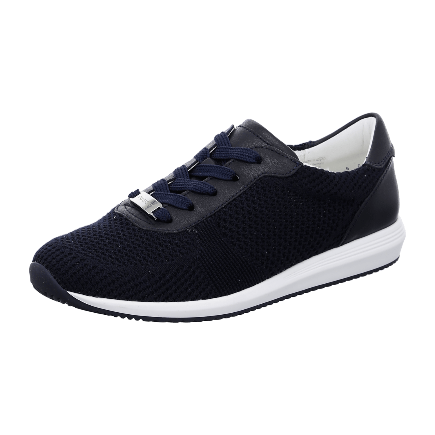 ARA LISBON Women's Sneakers in Blue with Cotton and Synthetic Lace-Up Closure, Round Toe