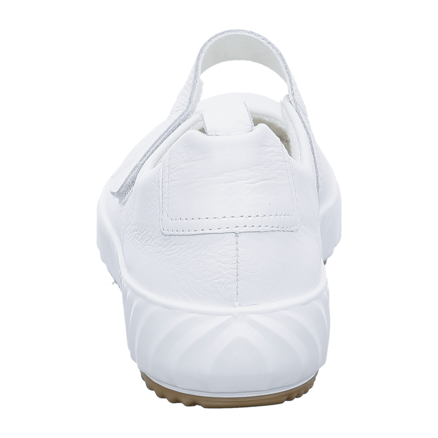 ARA Women's Slip-On Leather Loafers White Round Toe