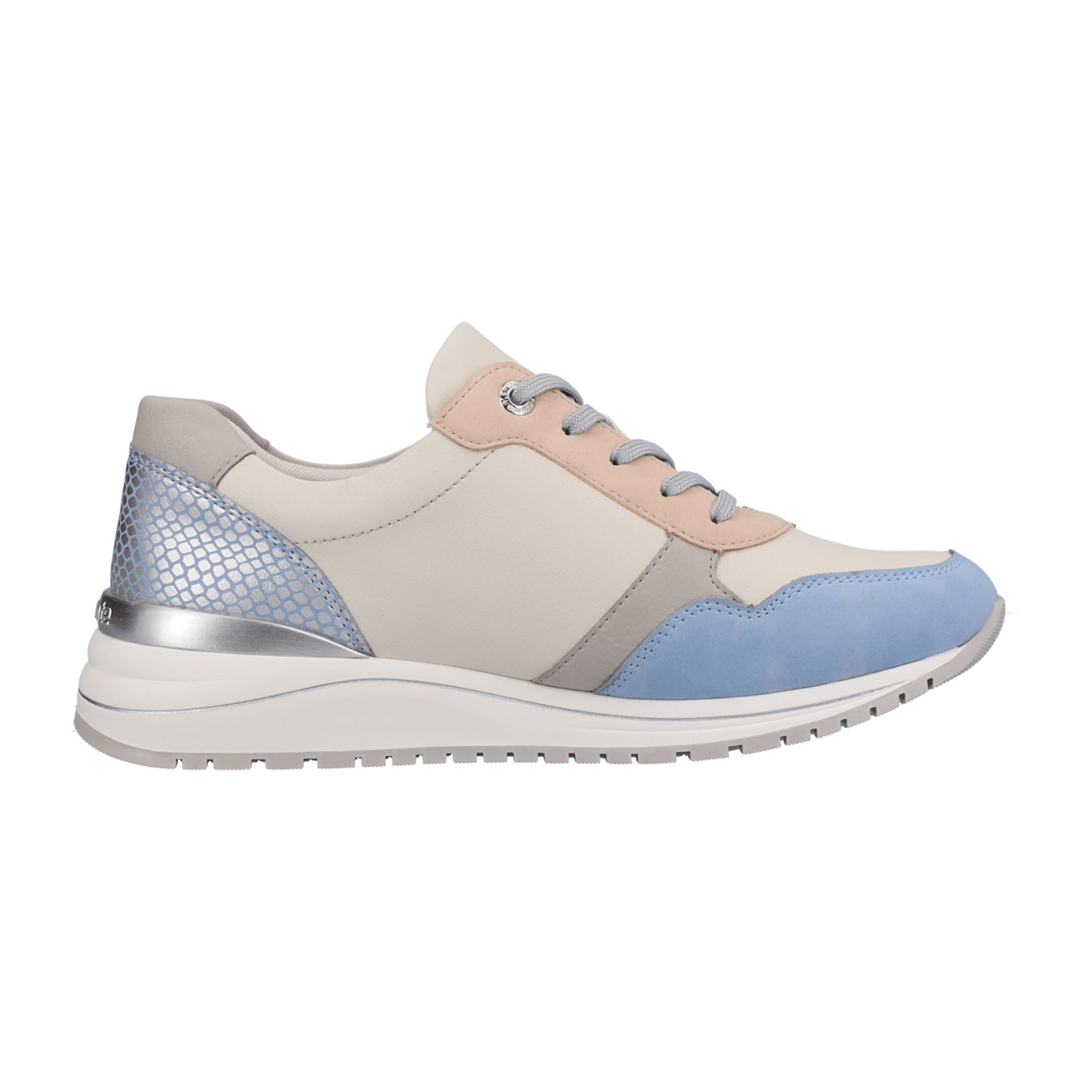 Remonte R370680 R37 Women's White Sneakers with Soft Insole and Comfortable Fit
