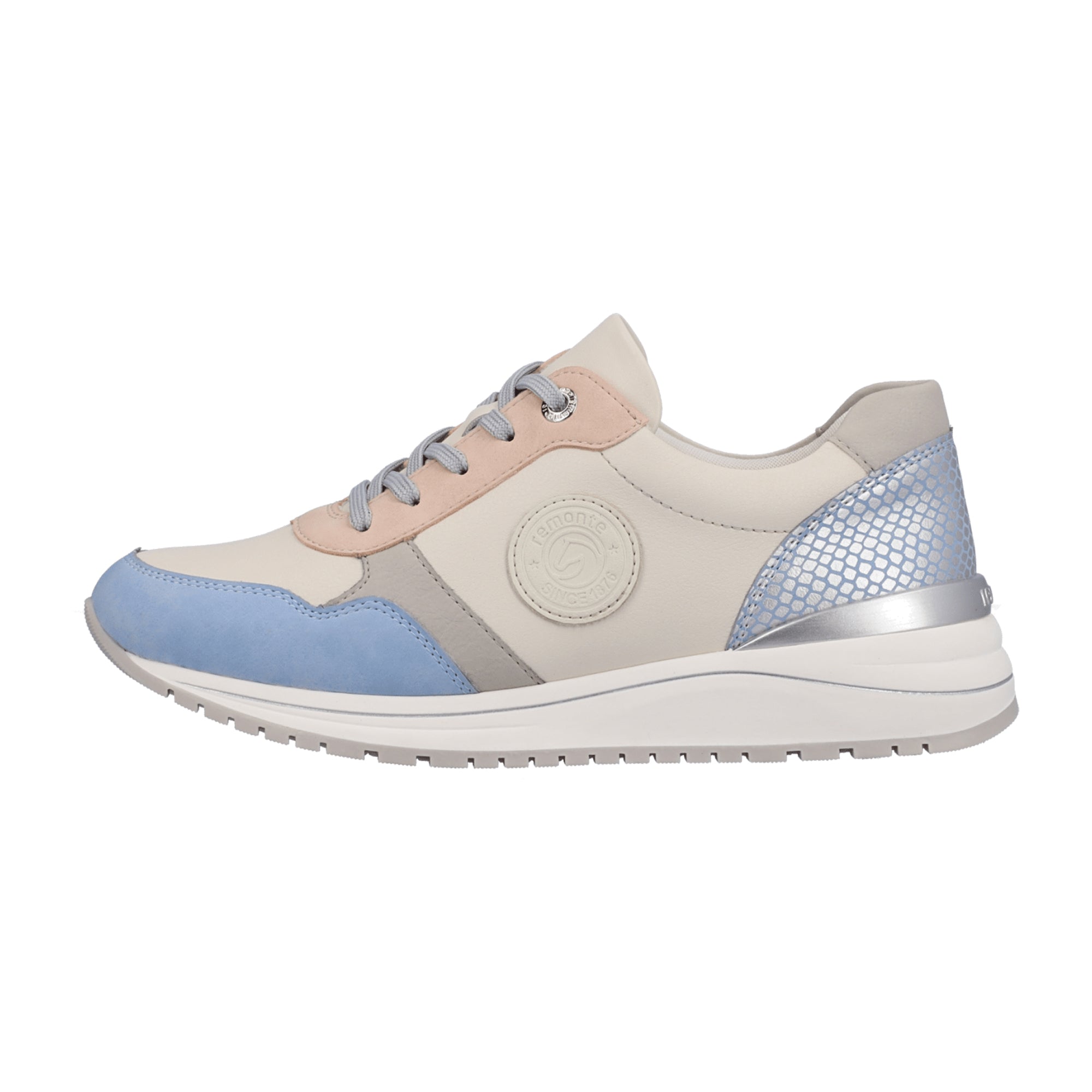 Remonte R370680 R37 Women's White Sneakers with Soft Insole and Comfortable Fit