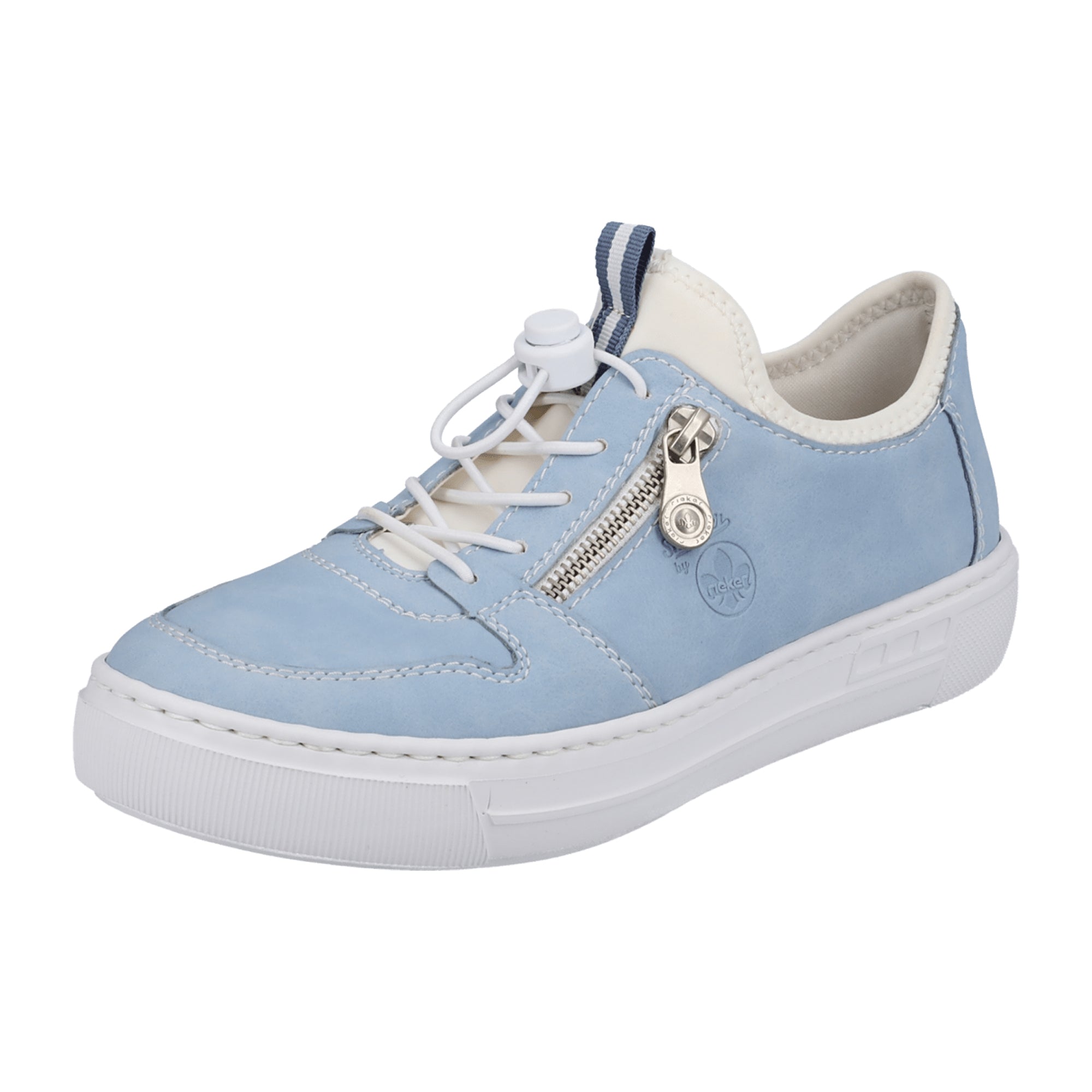Rieker Blue Women's Slip-On Loafers Comfortable Lightweight Casual Shoes