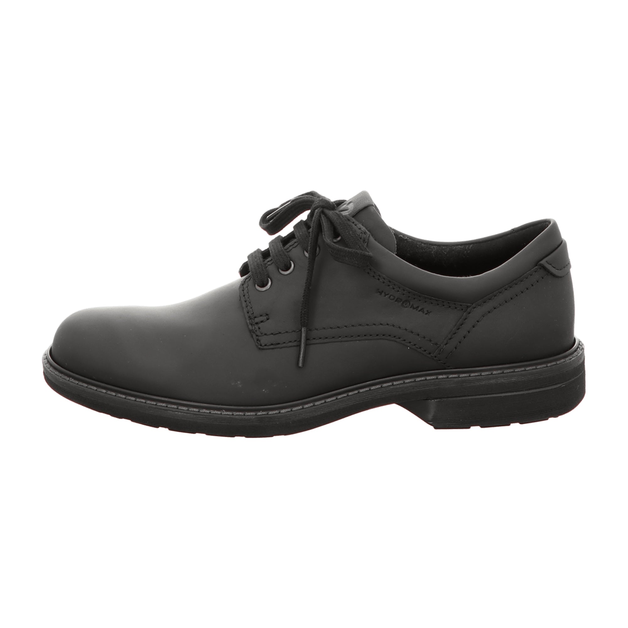 Ecco TURN Men's Black Leather Shoes - Durable & Stylish