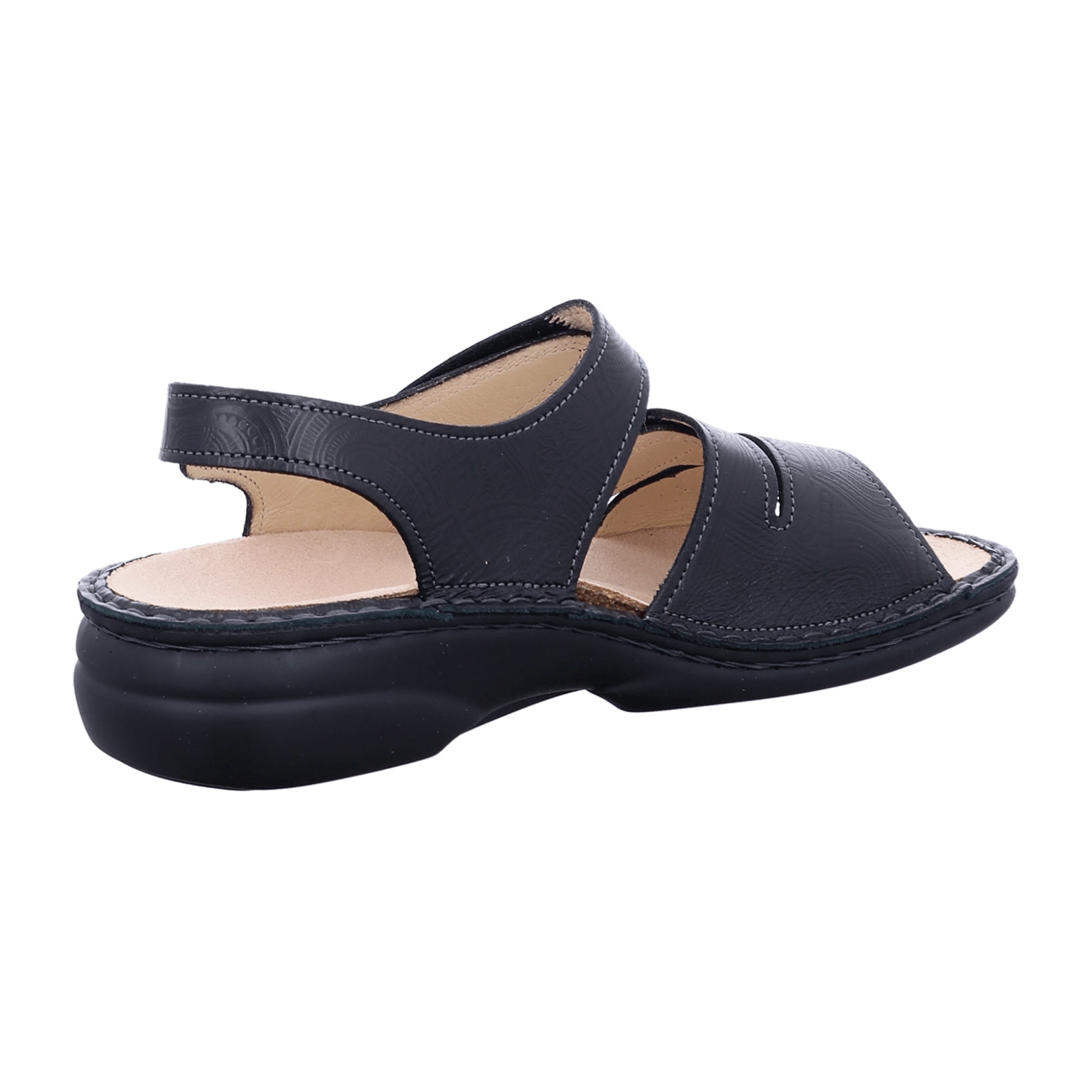 Finn Comfort 2562-760099 Women's Black Comfort Shoes - Stylish & Supportive