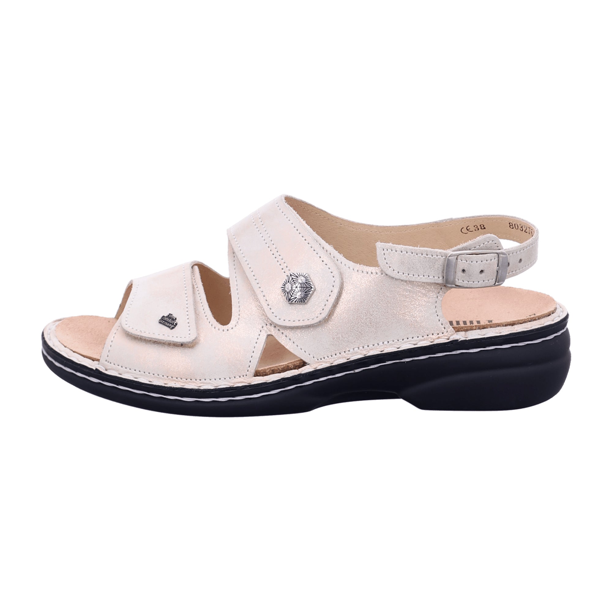 Finn Comfort Milos White Sandals for Women - Stylish & Durable