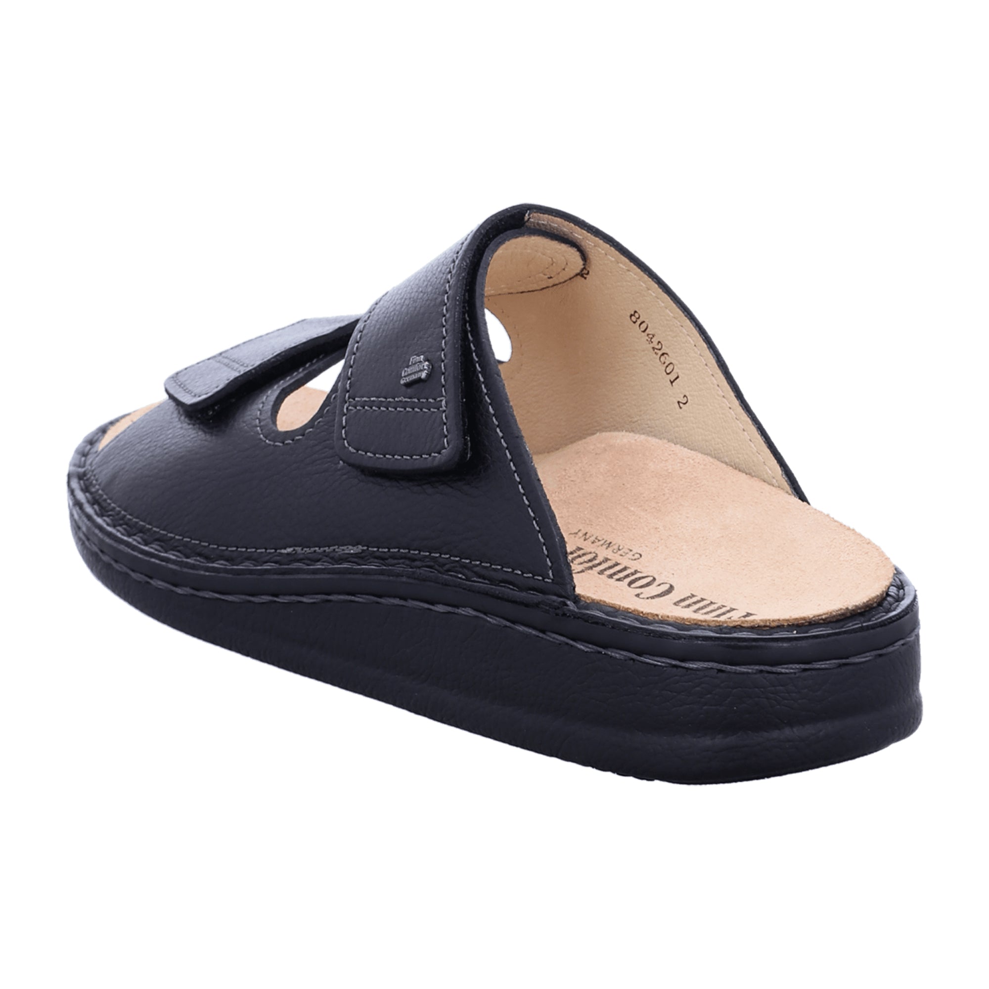 Finn Comfort Men's Black Comfort Shoes 1505-676393 | Stylish & Durable