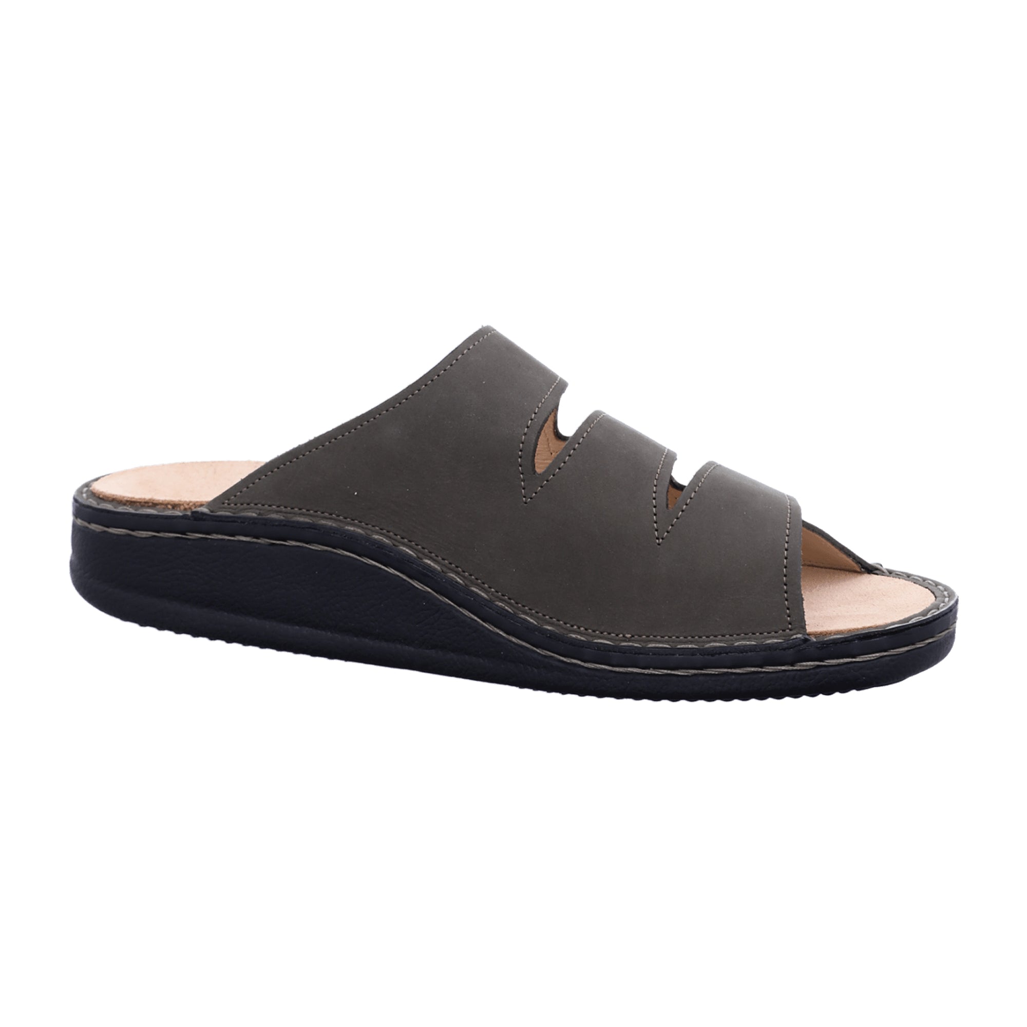 Finn Comfort Korfu Men's Comfortable Sandals - Stylish Grey
