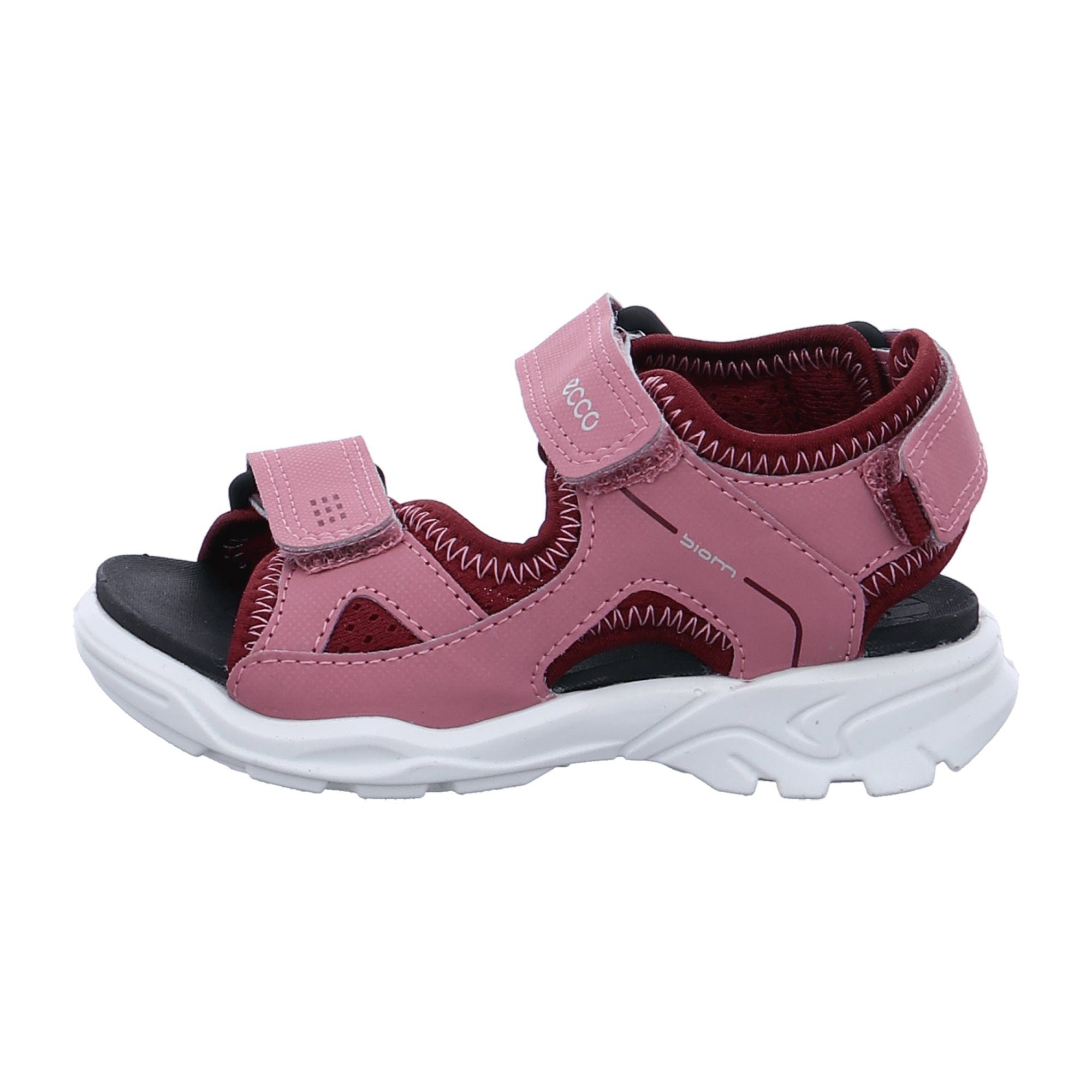 Ecco BIOM RAFT Kids Sandal, Durable Pink Outdoor Shoes