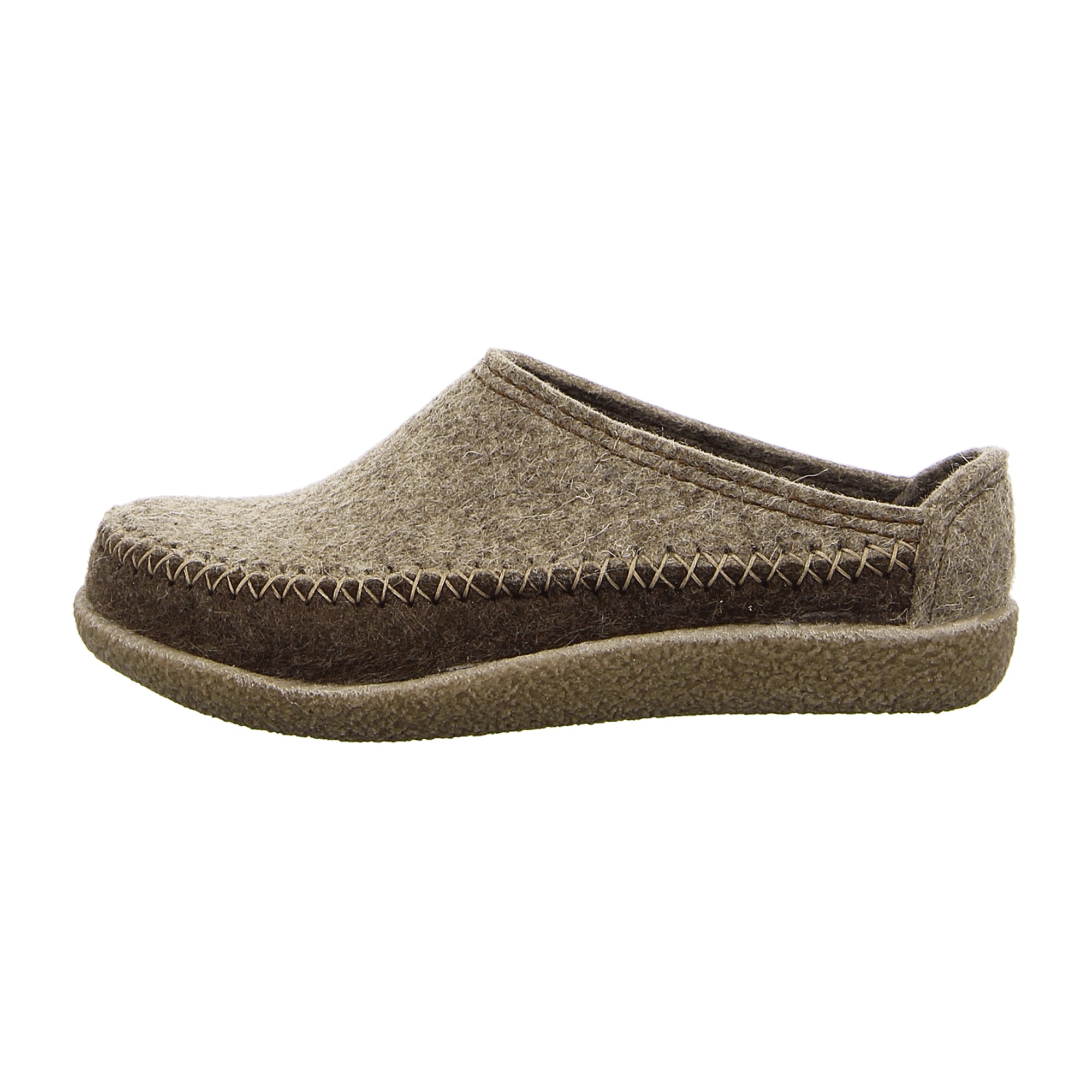 Haflinger Blizzard Credo-Duo Women's Slippers, Stylish & Durable - Brown