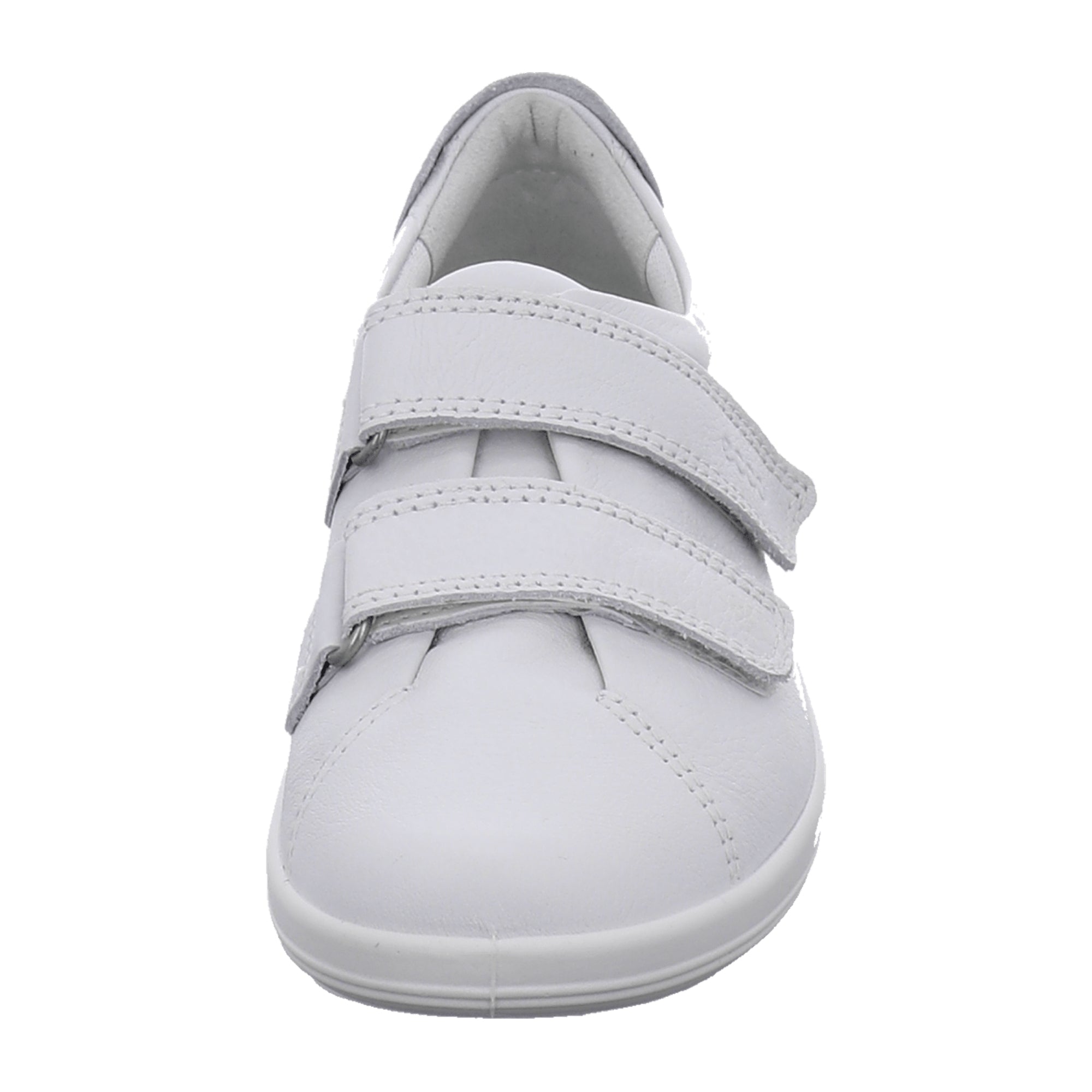 Ecco Women's White Sneakers - Stylish & Durable Casual Shoes for Young Adults