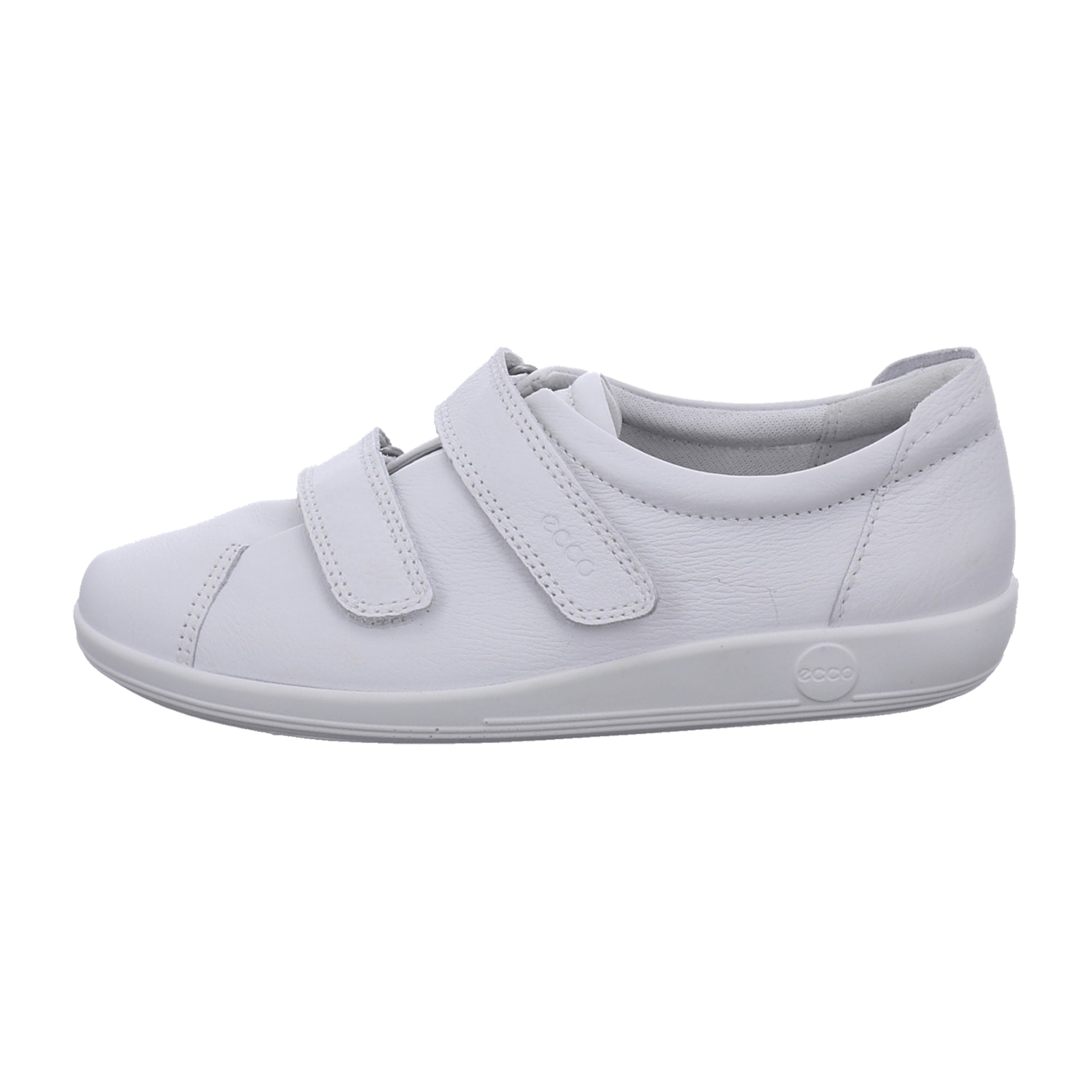Ecco Women's White Sneakers - Stylish & Durable Casual Shoes for Young Adults