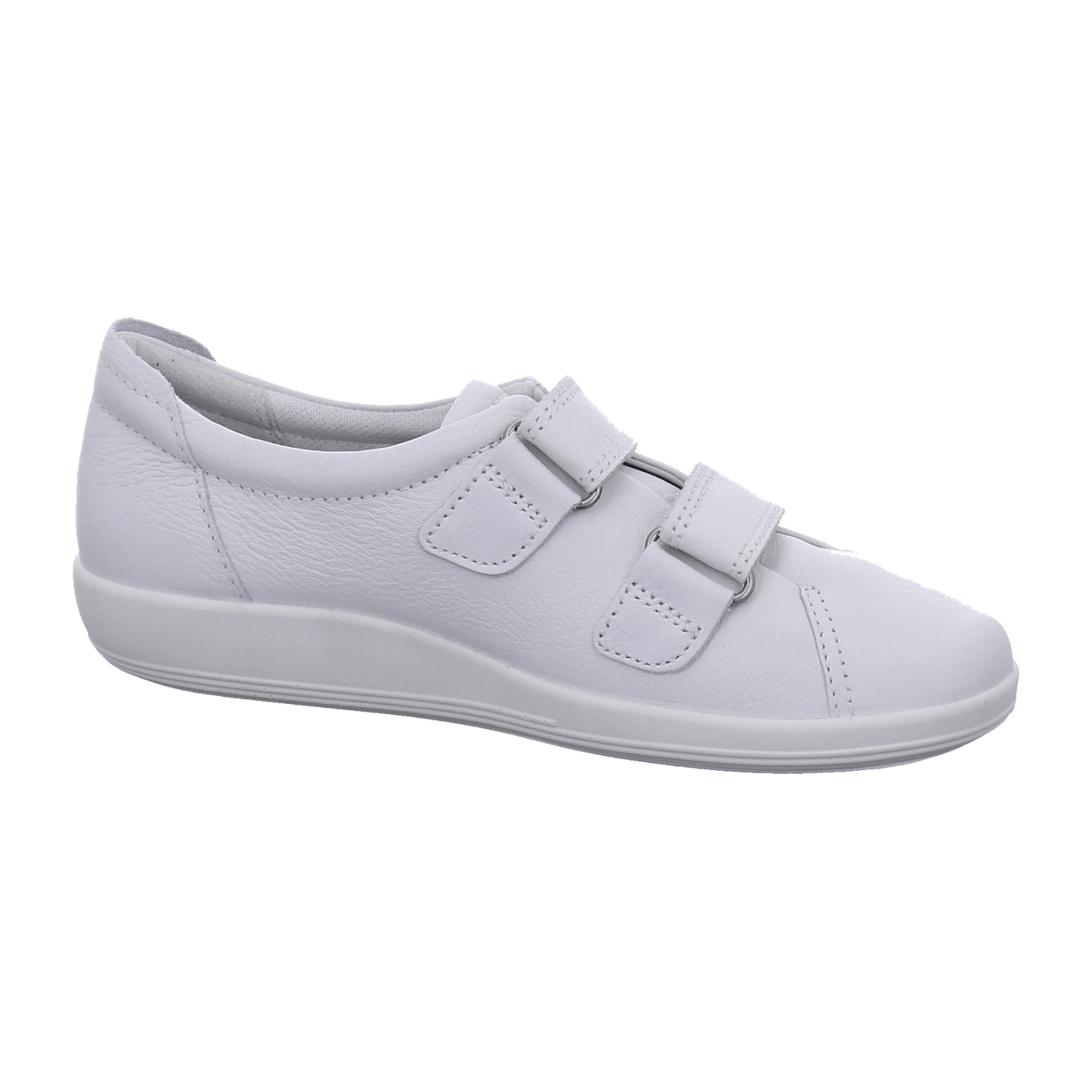 Ecco Women's White Sneakers - Stylish & Durable Casual Shoes for Young Adults