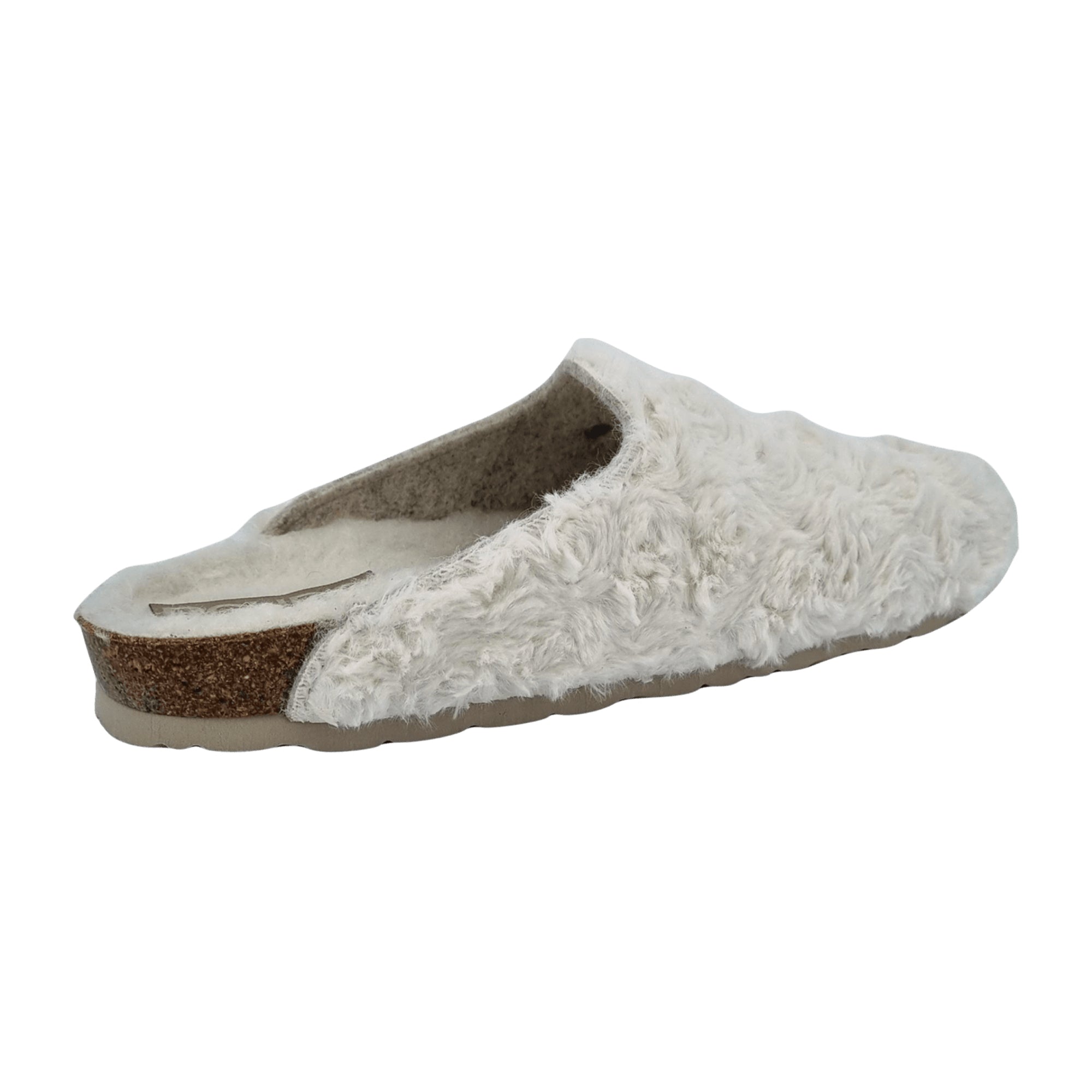 Rohde Women's Slippers White Warm Fleece Lined Comfortable House Shoes