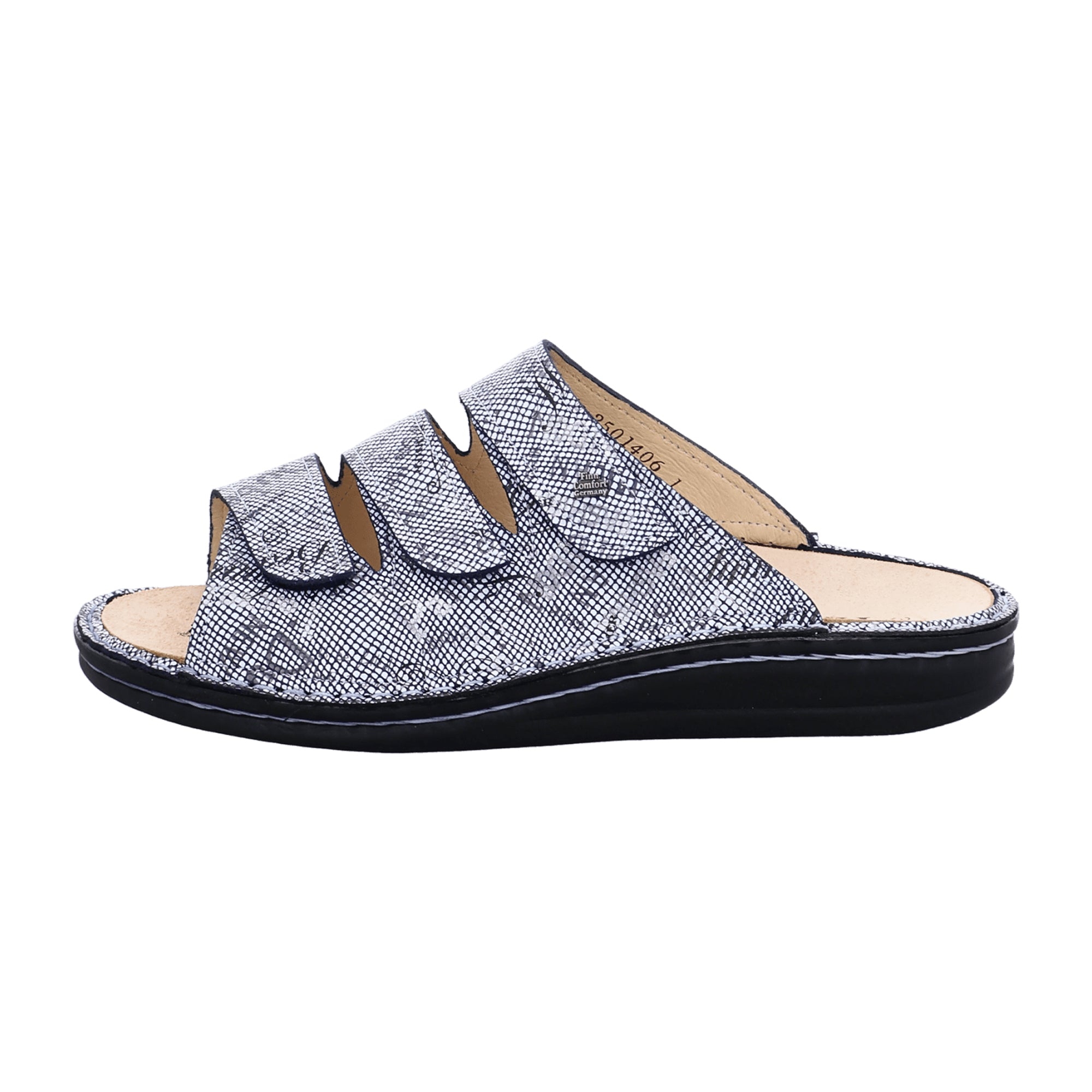 Finn Comfort Korfu Women's Comfort Sandals Blue - Durable & Stylish