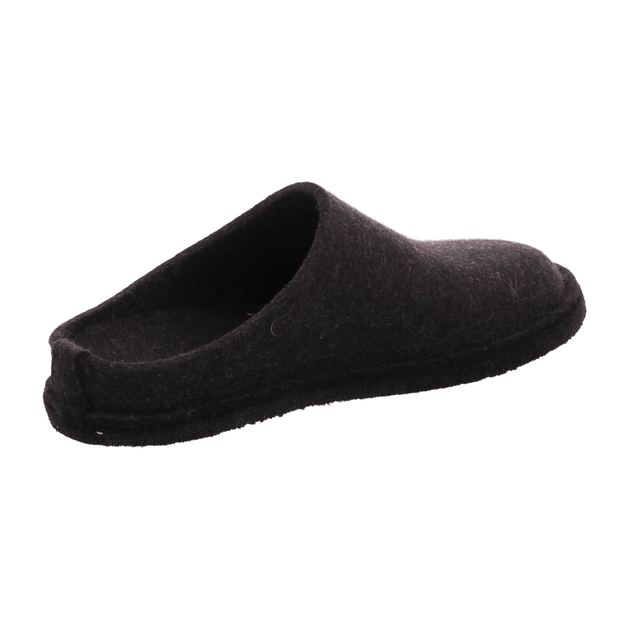 Haflinger Soft Flair Men's Slippers, Black - Comfortable and Durable