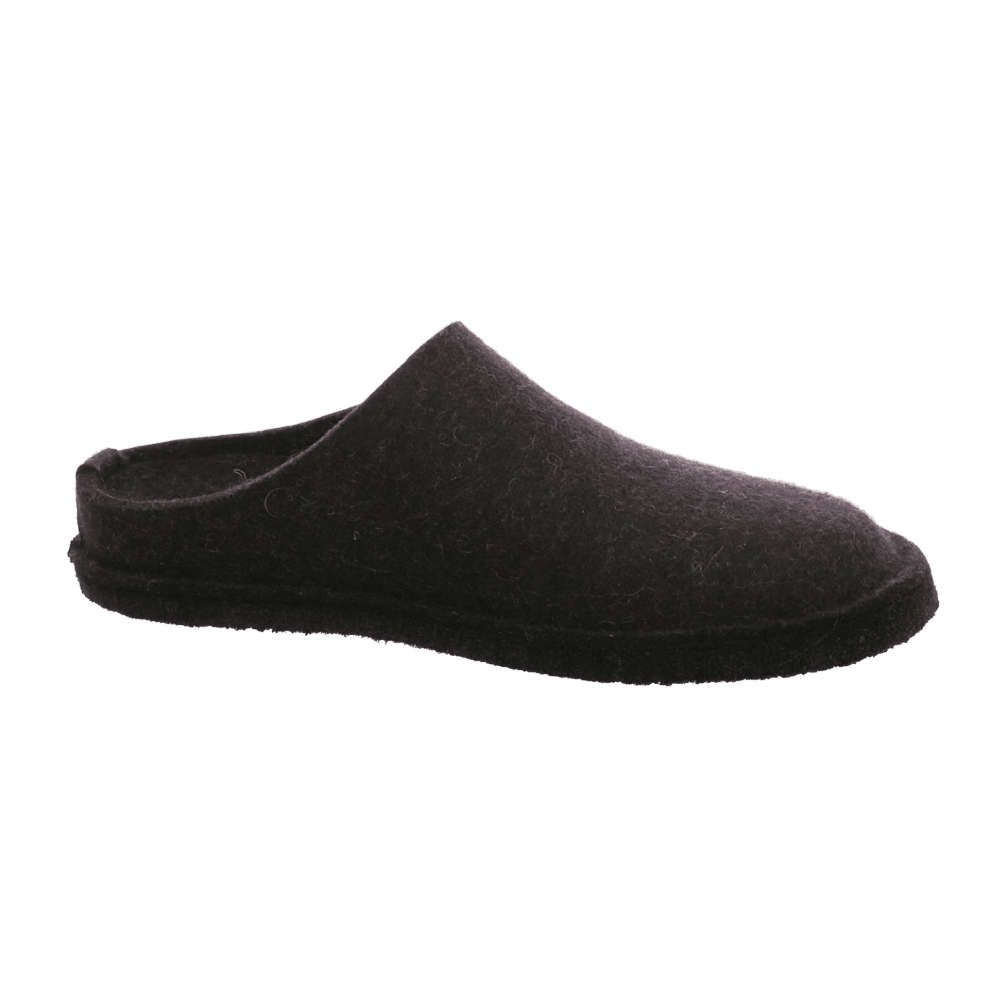 Haflinger Soft Flair Men's Slippers, Black - Comfortable and Durable